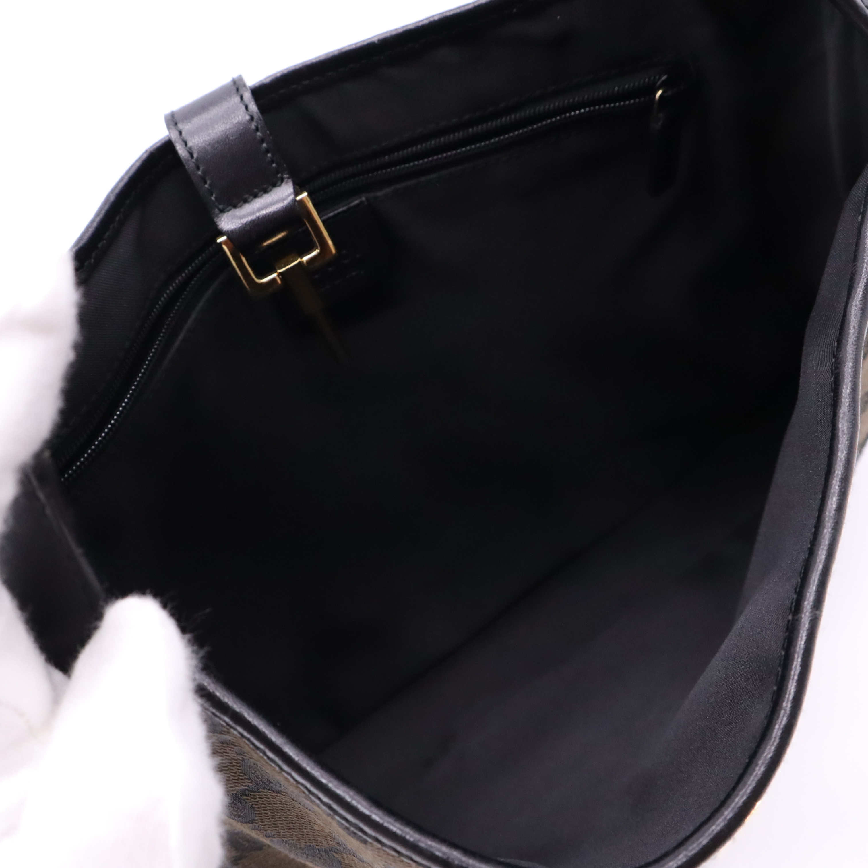 GG Canvas Jackie Shoulder Bag 001998 Handbag — view 11