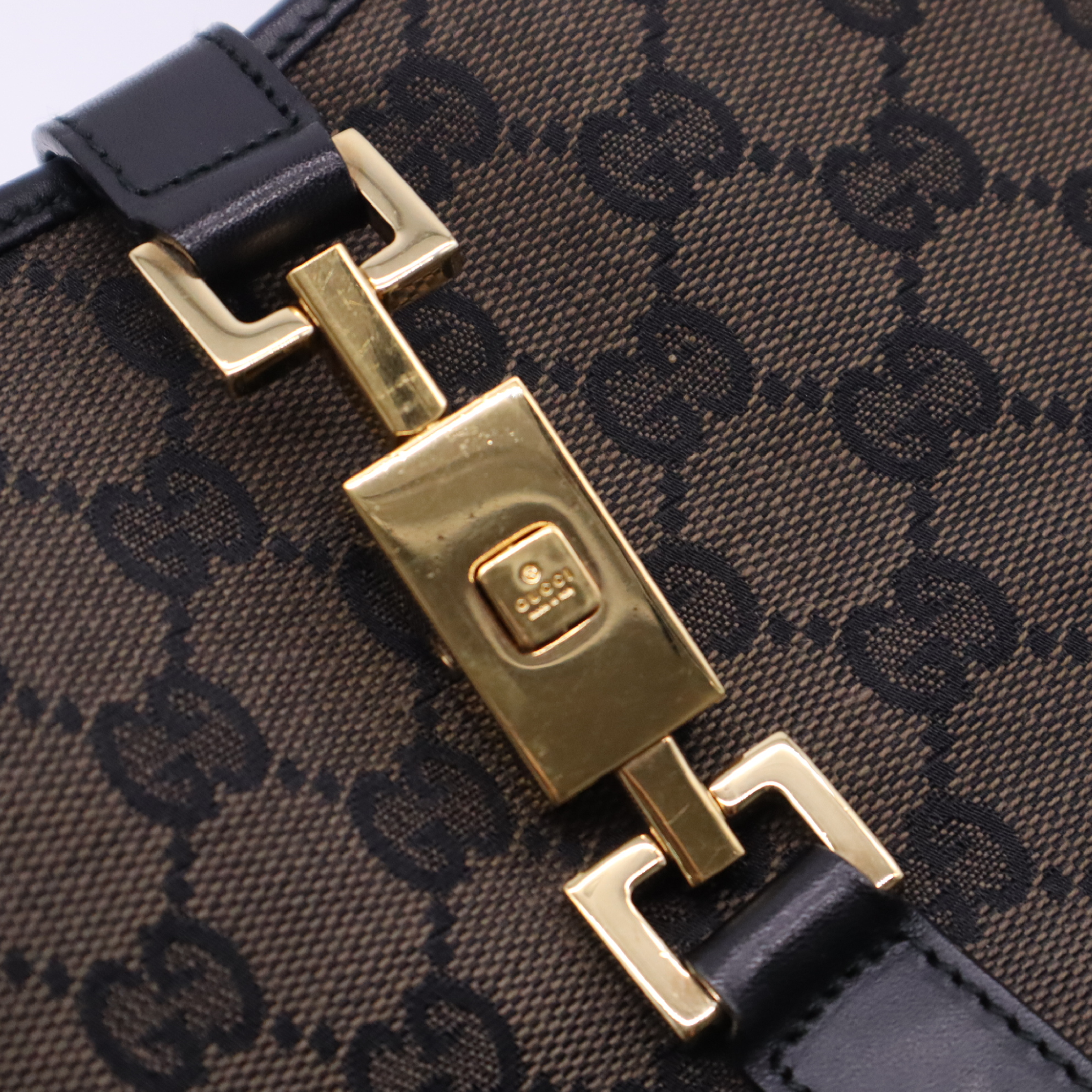 GG Canvas Jackie Shoulder Bag 001998 Handbag — view 10