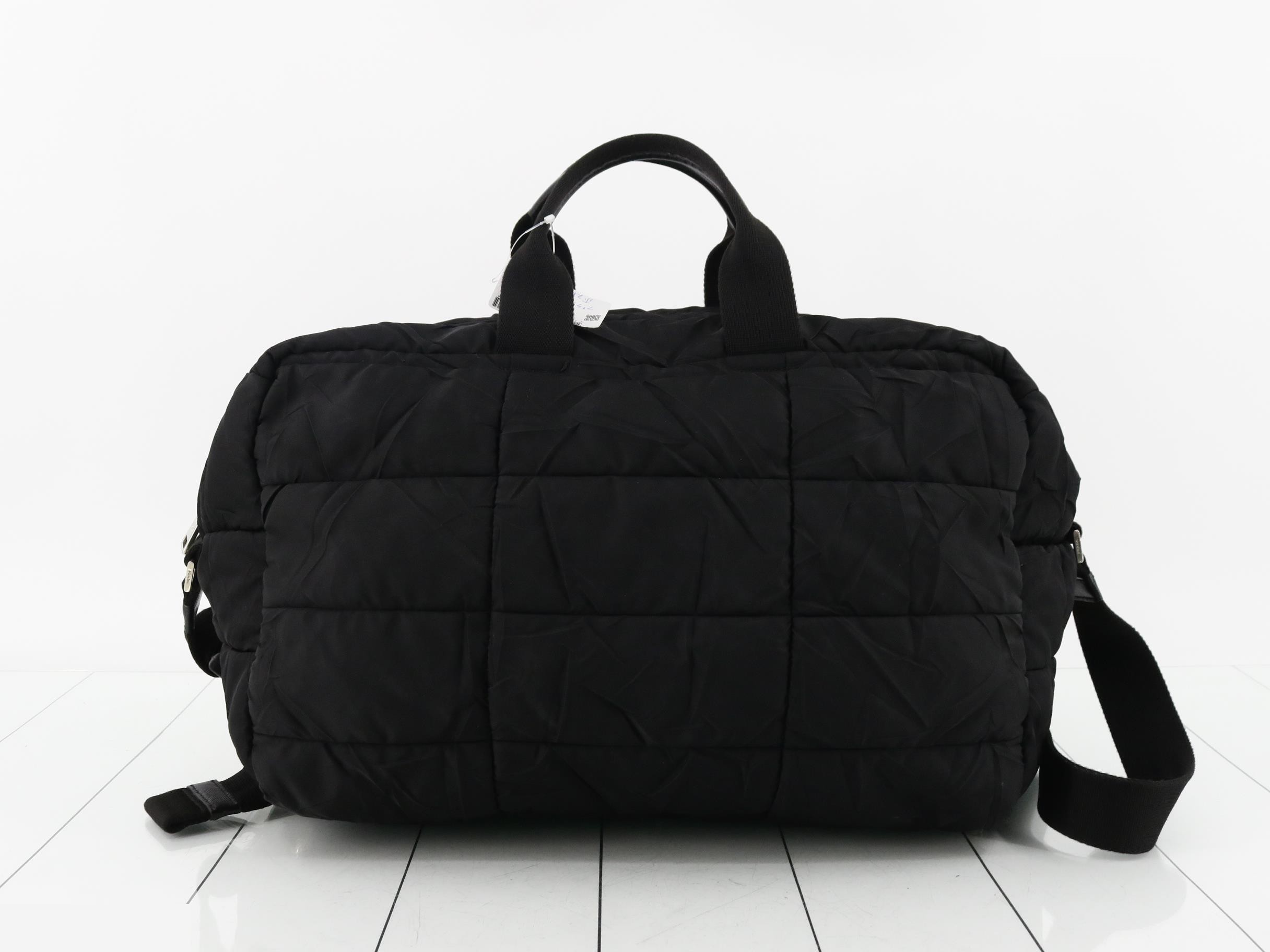 Nylon Boston bag