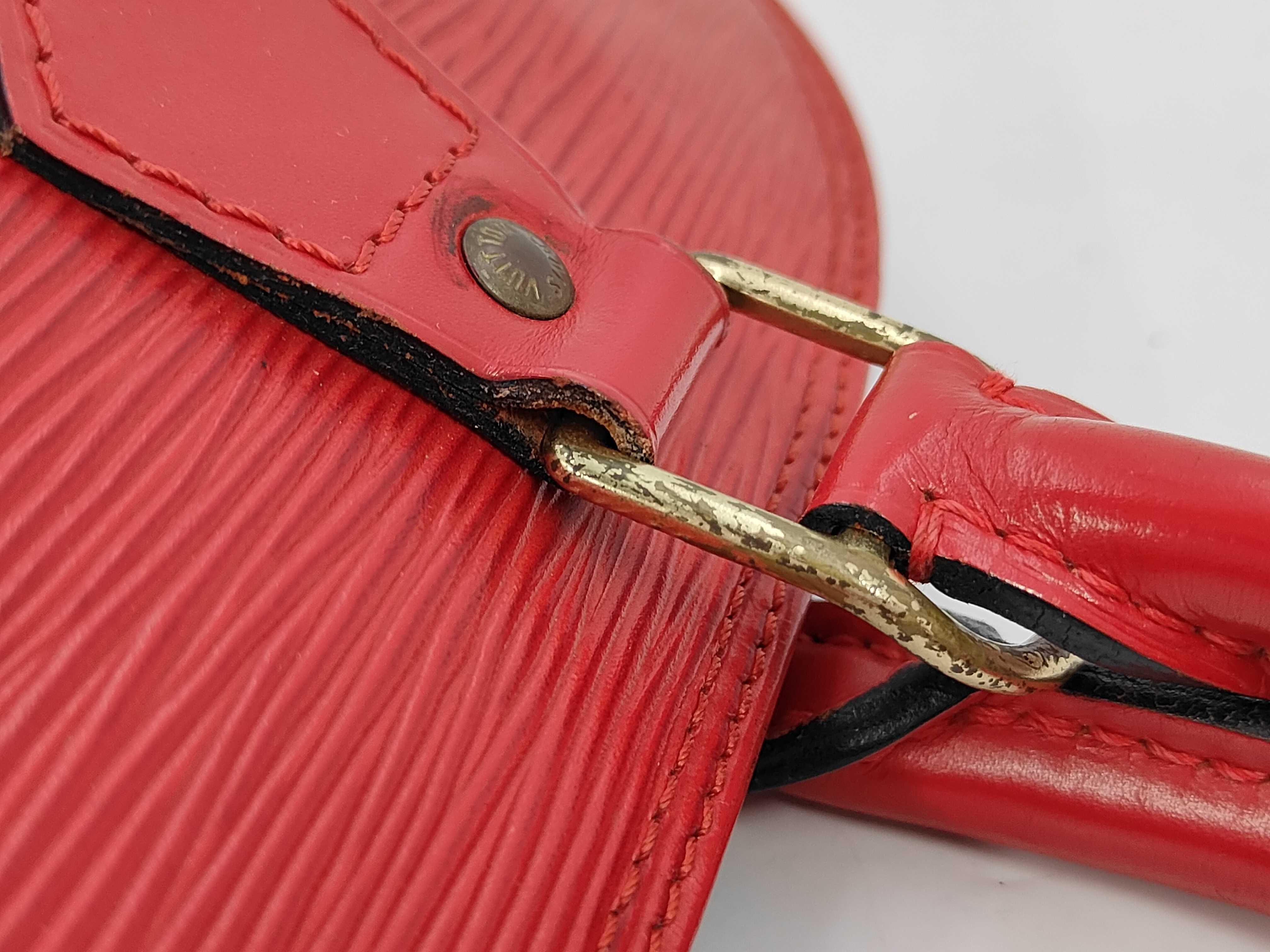 Epi Red Alma Handbag — view 5