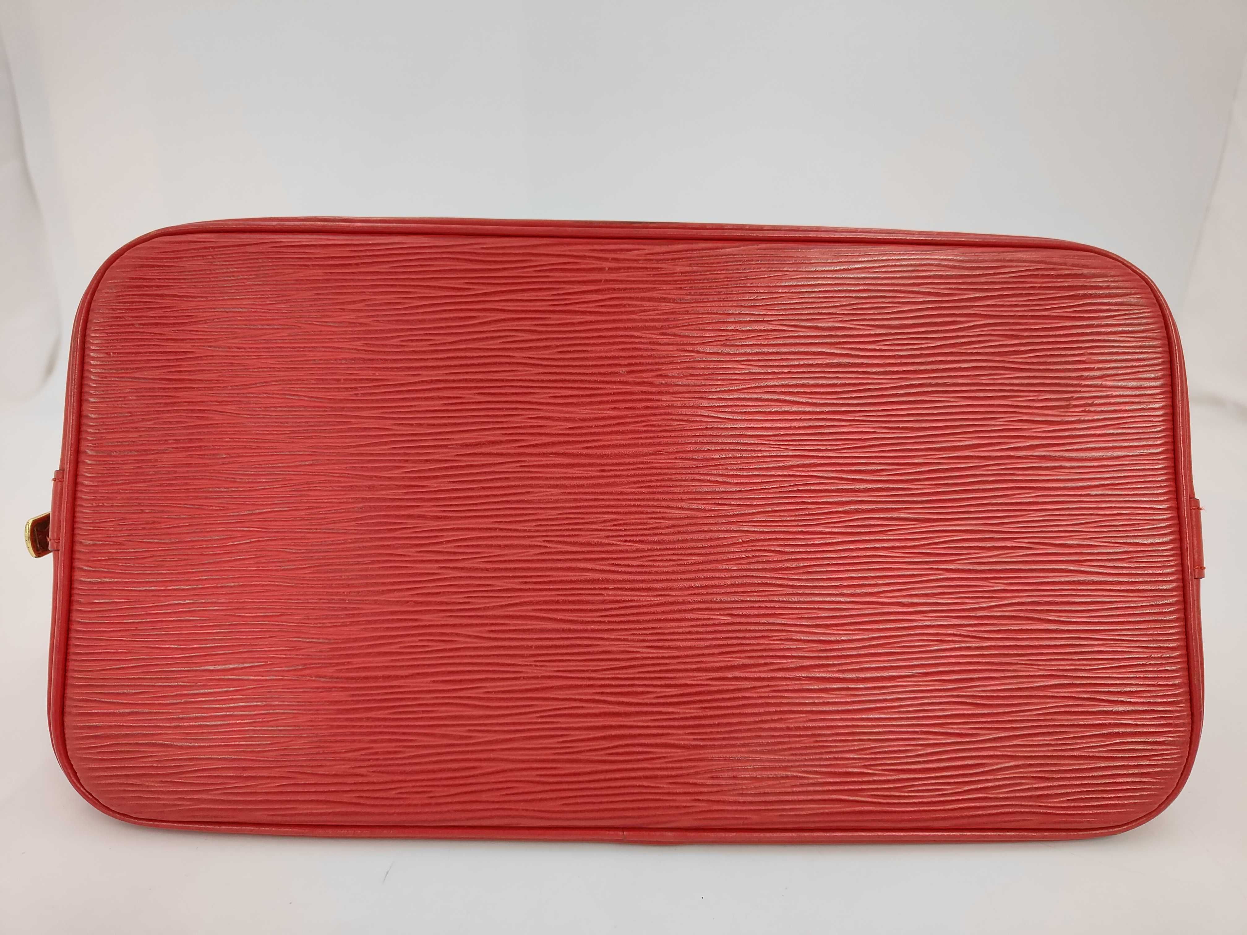 Epi Red Alma Handbag — view 6