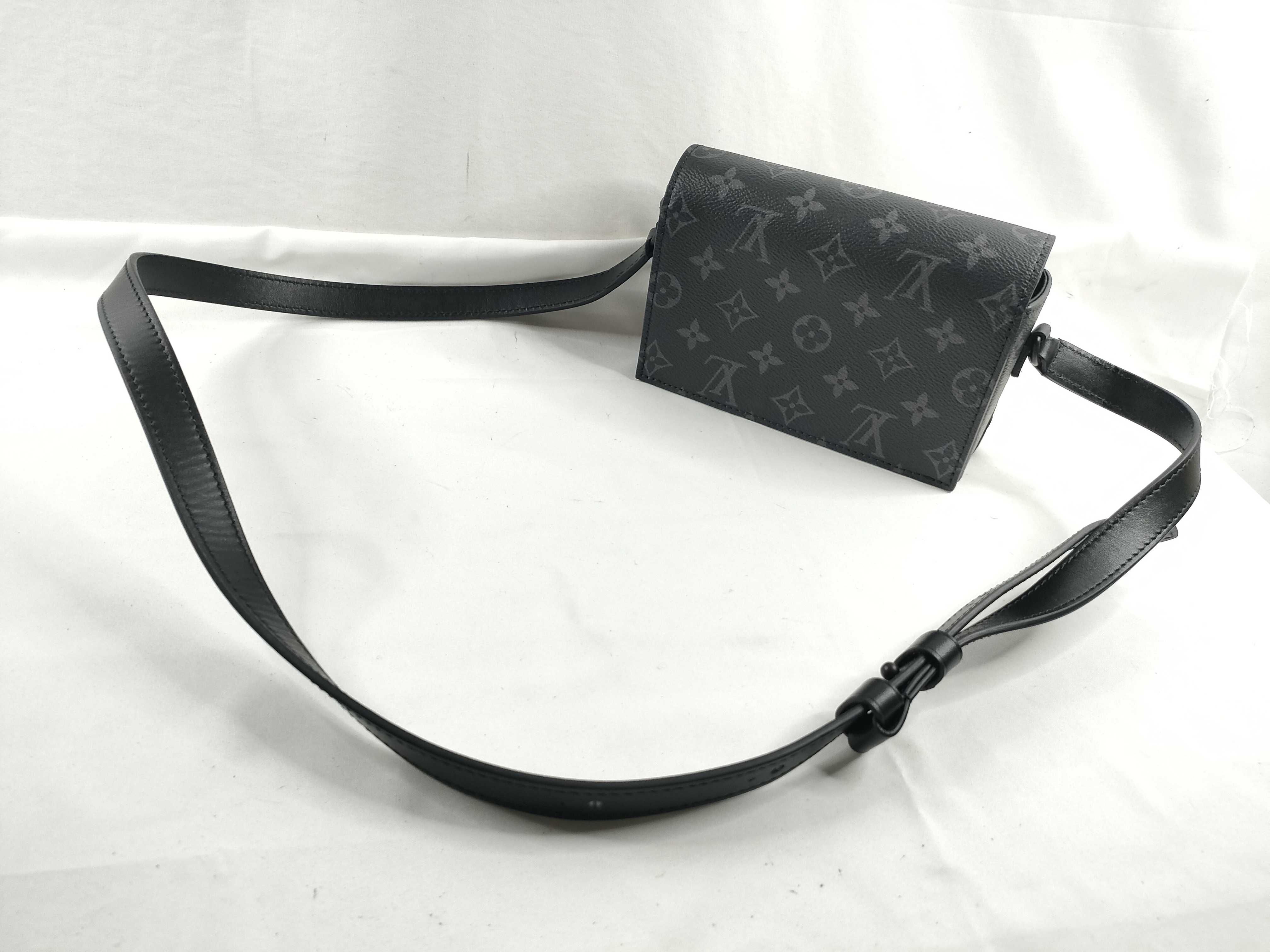 Monogram Eclipse Steamer Wearable Wallet M81783 with strap, shoulder bag — view 6