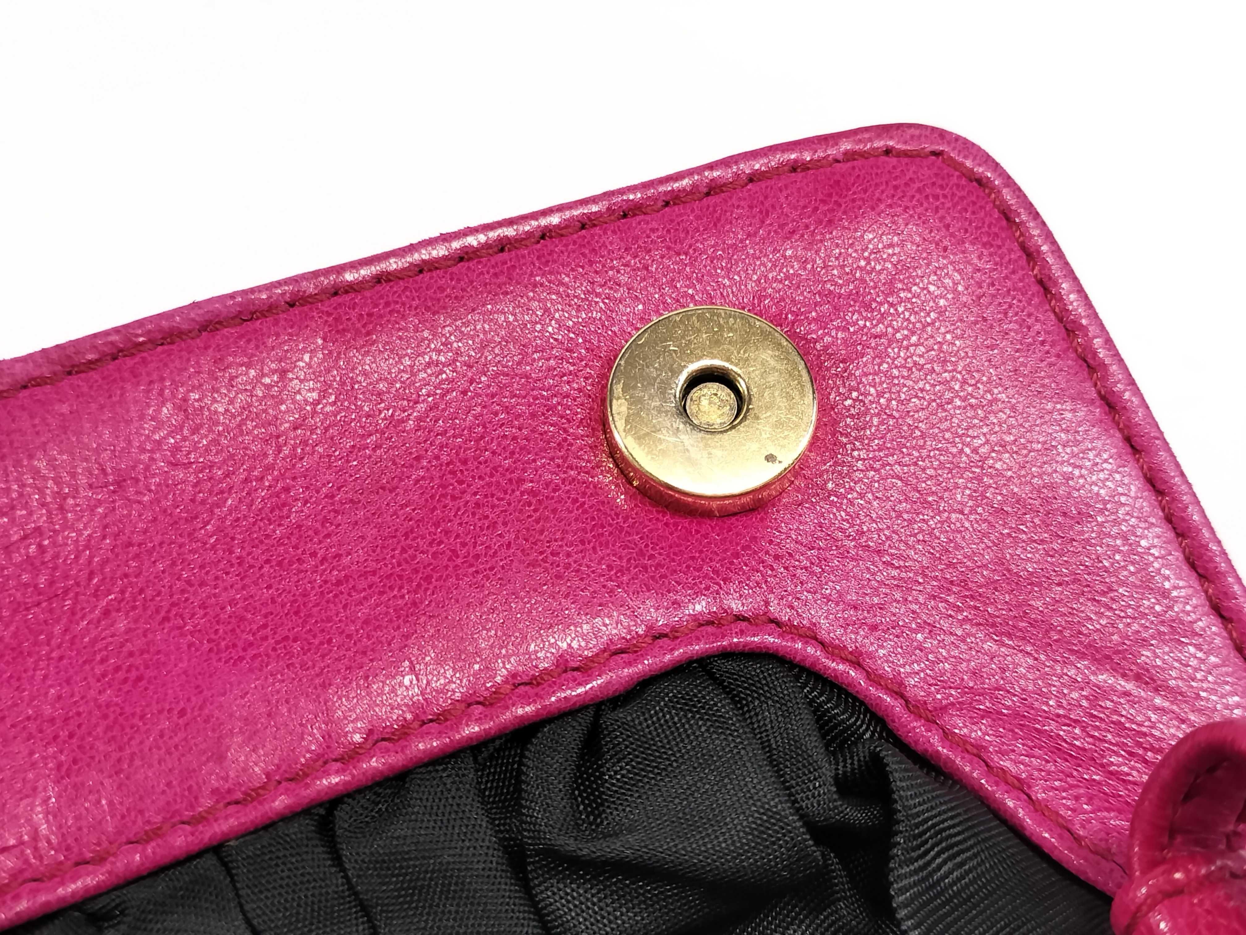 shoulder bag, Anagram pattern, pink shoulder bag — view 11