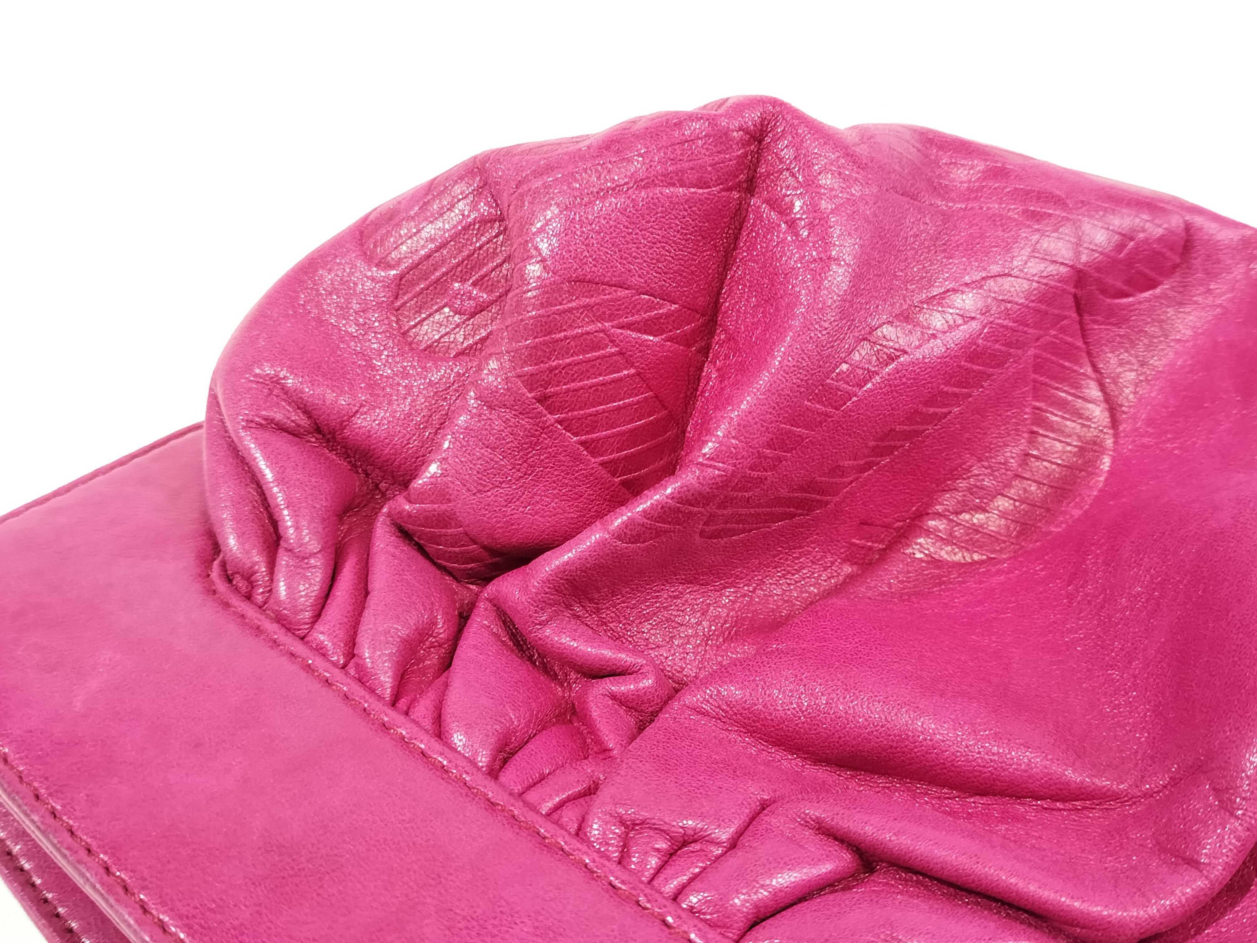 shoulder bag, Anagram pattern, pink shoulder bag — view 12