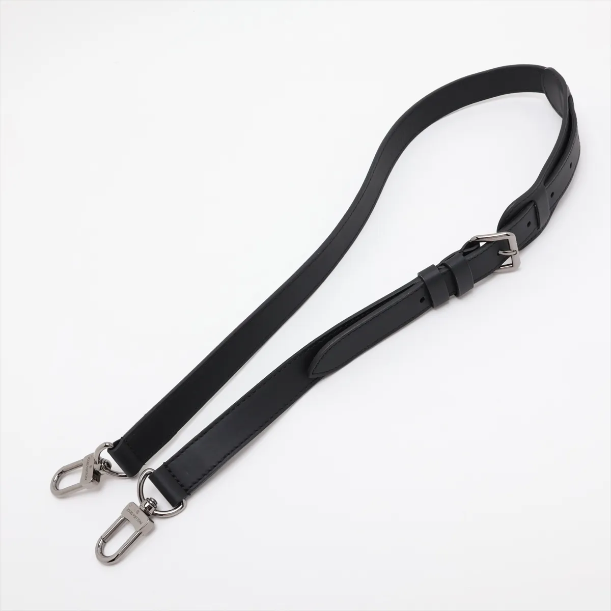 Monogram Eclipse Sac Plat M46452 Black with initials, RFID detected. — view 7