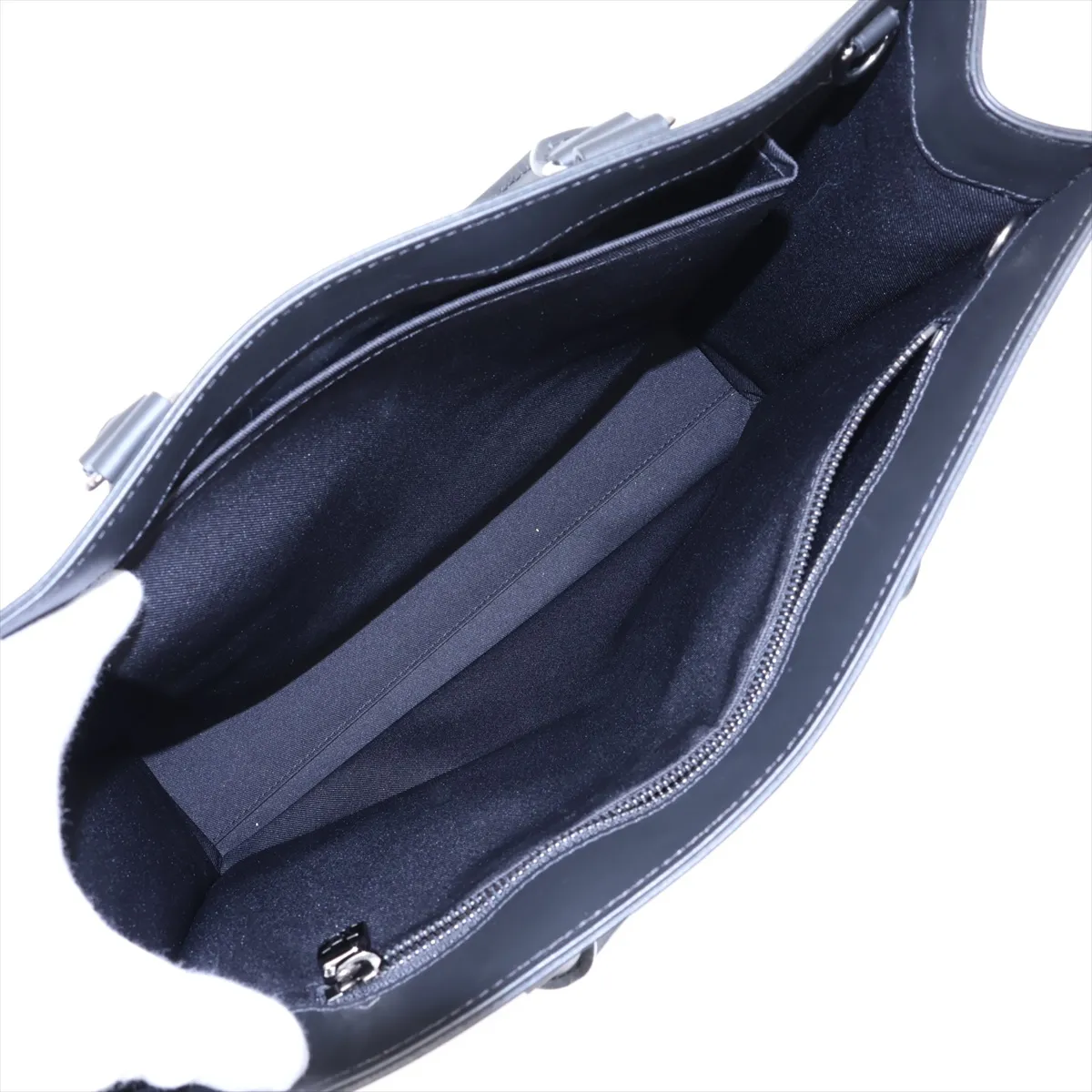 Monogram Eclipse Sac Plat M46452 Black with initials, RFID detected. — view 8