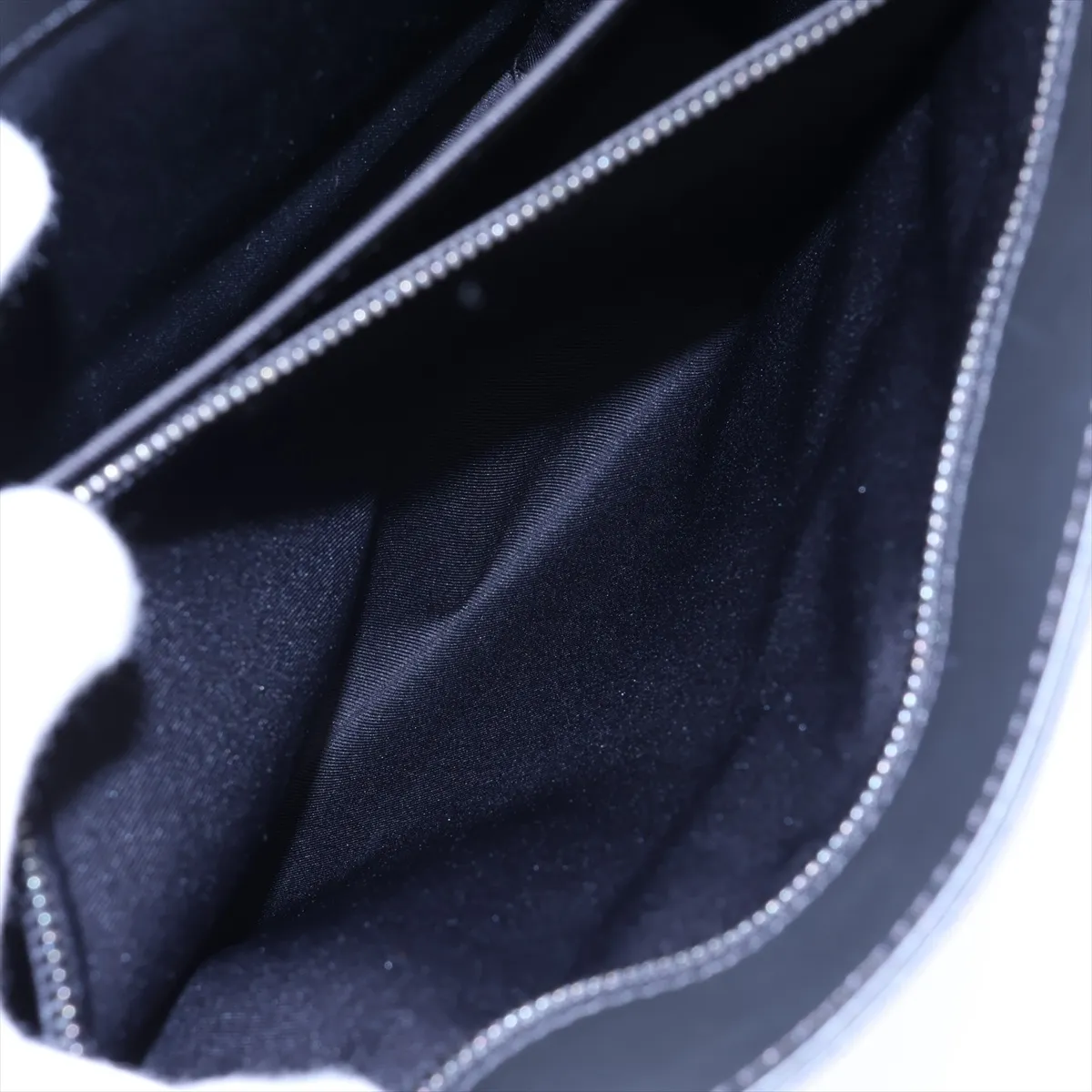 Monogram Eclipse Sac Plat M46452 Black with initials, RFID detected. — view 9