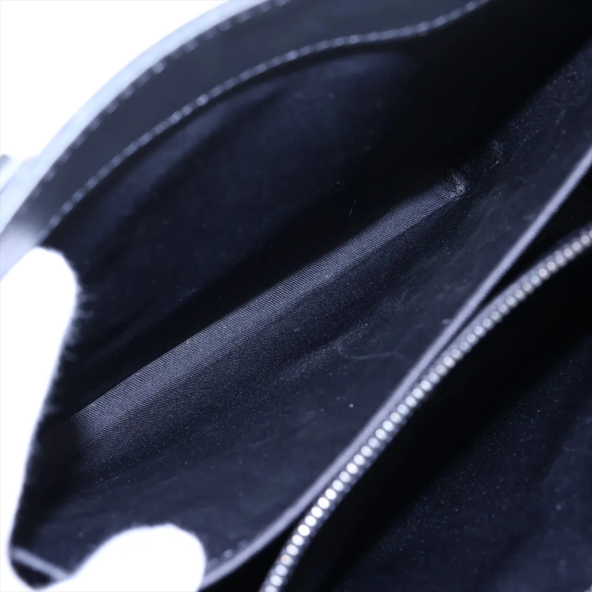 Monogram Eclipse Sac Plat M46452 Black with initials, RFID detected. — view 10