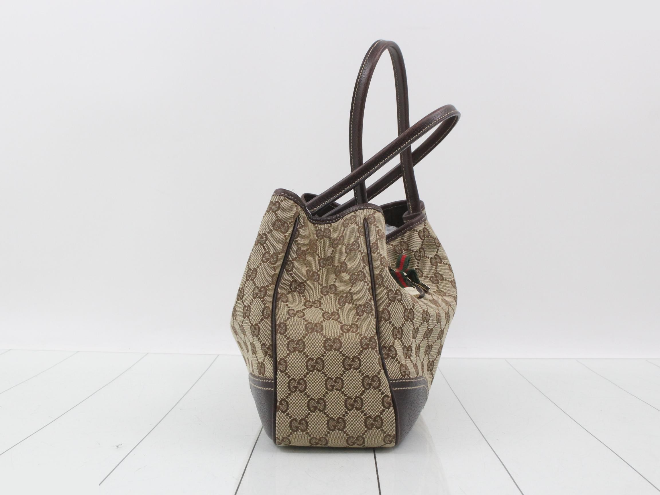 Tote bag, GG canvas, Sherry line, Princy, 163805 — view 4