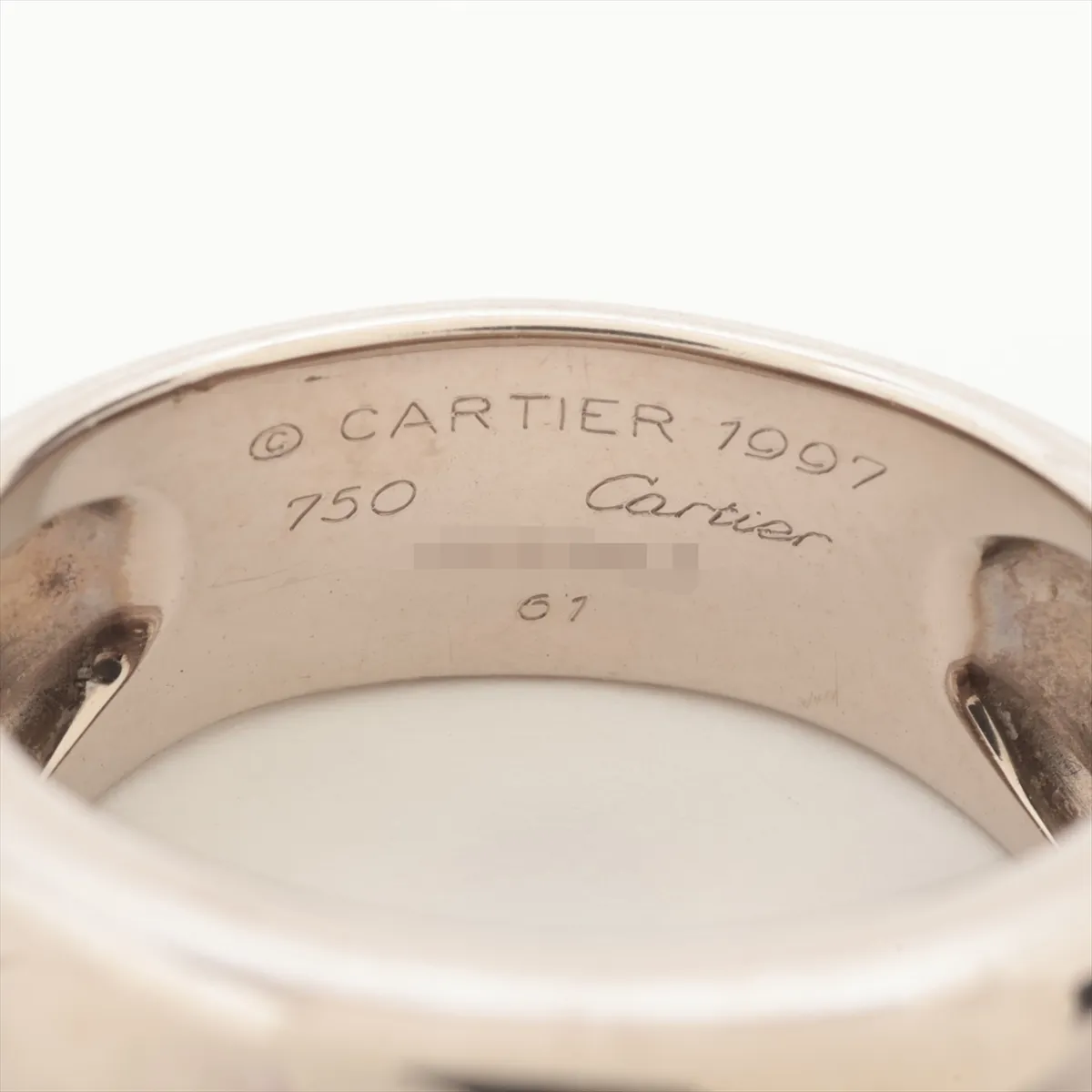 Nouvelle Vague Ring 750 (WG) 16.4g Size 61 GO5303 (Scratches) — view 3