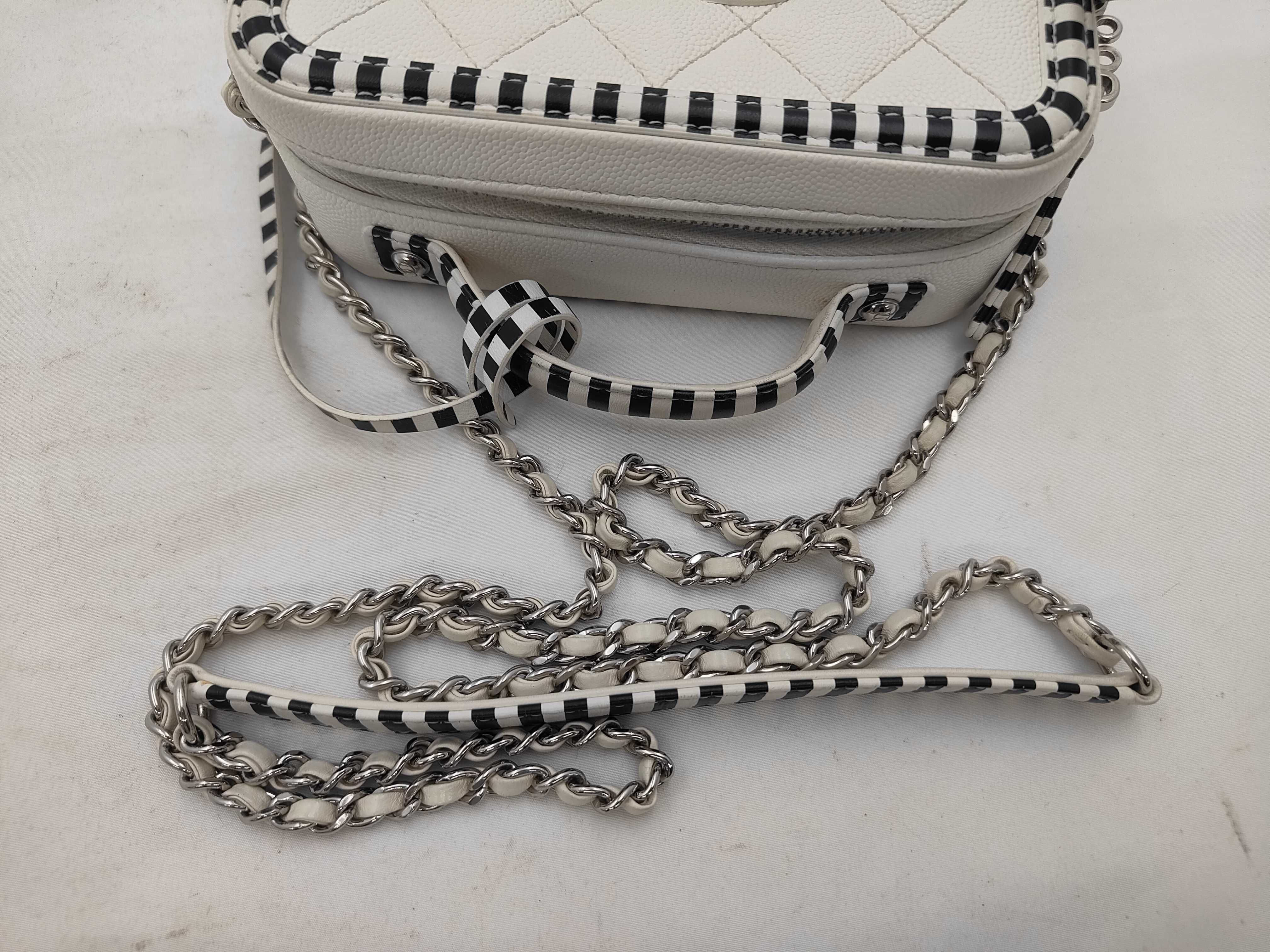 A93342 CC Filigree Small Vanity Bag 27246265 (Shoulder Bag) with Padlock, Key, Clochette, and Guarantee Card — view 3