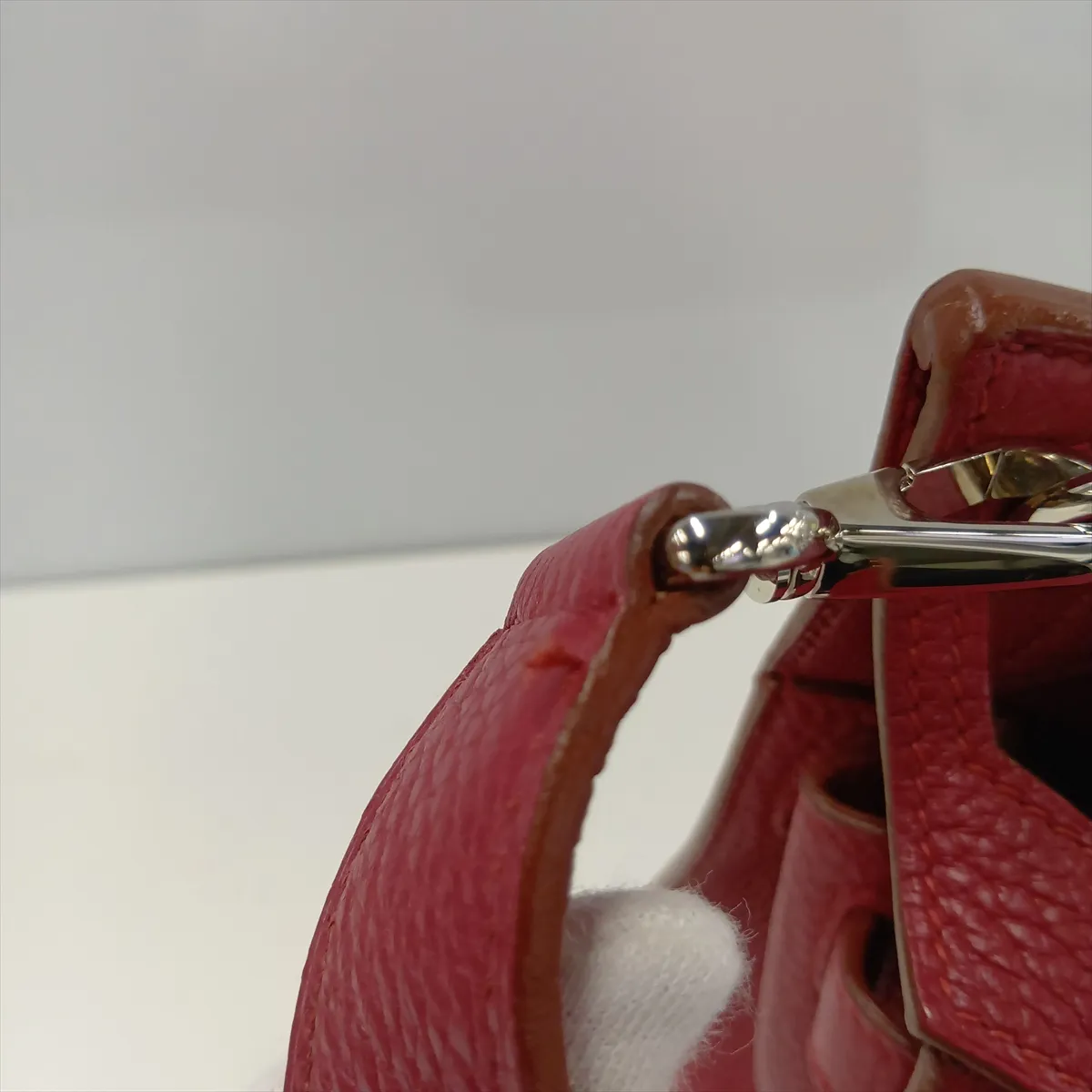 Jypsiere 28 Taurillon Clemence Ruby Silver Hardware P:2012 — view 13