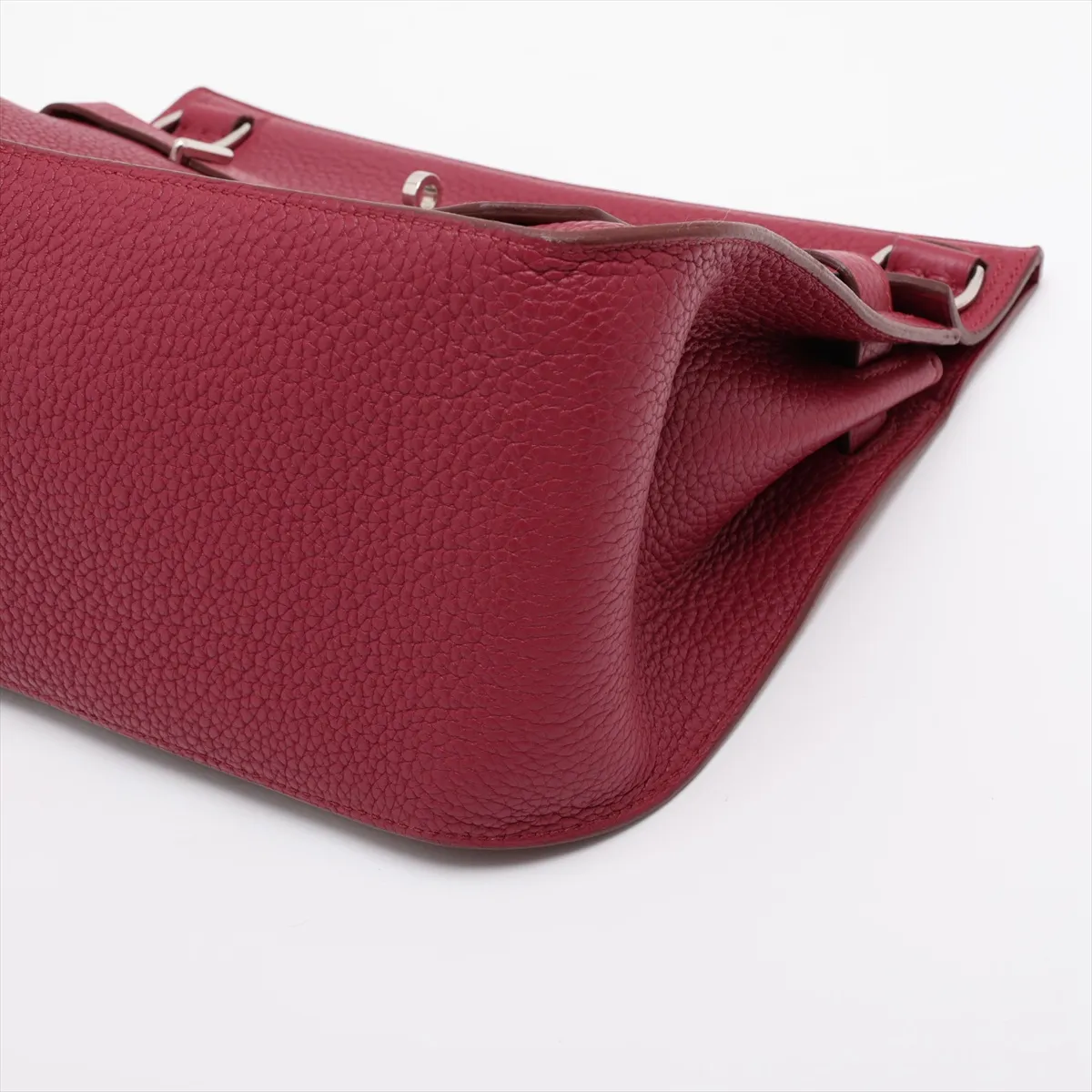 Jypsiere 28 Taurillon Clemence Ruby Silver Hardware P:2012 — view 3