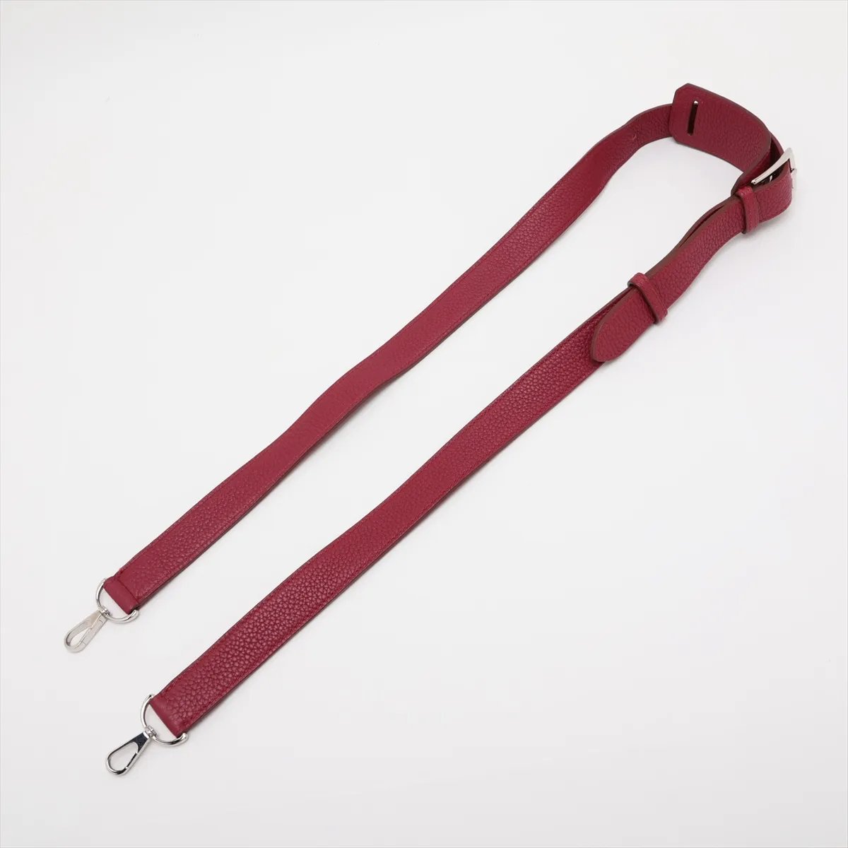 Jypsiere 28 Taurillon Clemence Ruby Silver Hardware P:2012 — view 5