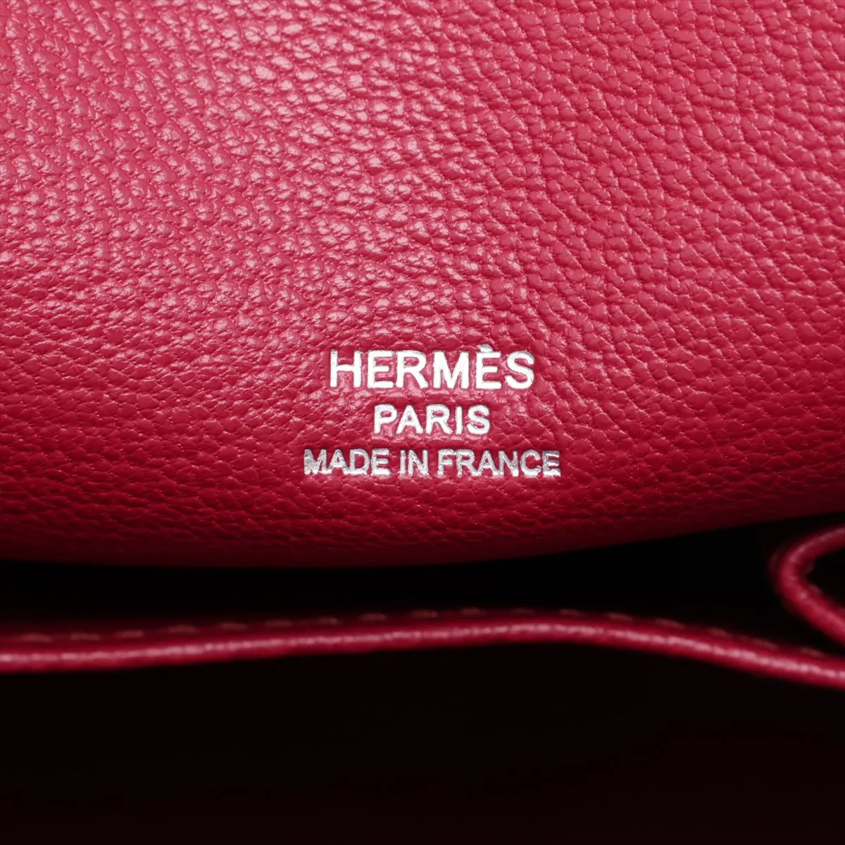 Jypsiere 28 Taurillon Clemence Ruby Silver Hardware P:2012 — view 10