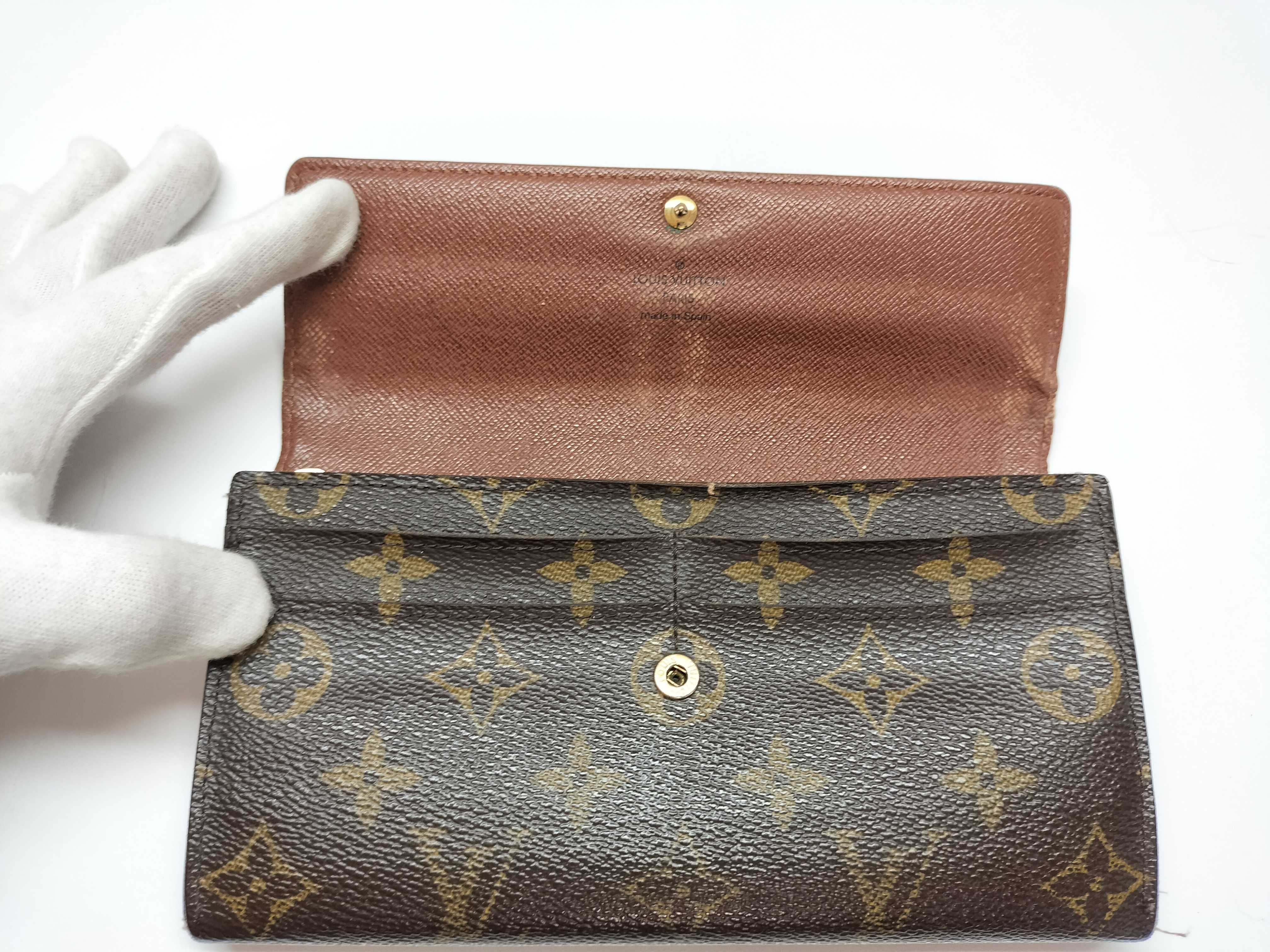 Monogram Portefeuille Sarah Wallet — view 9