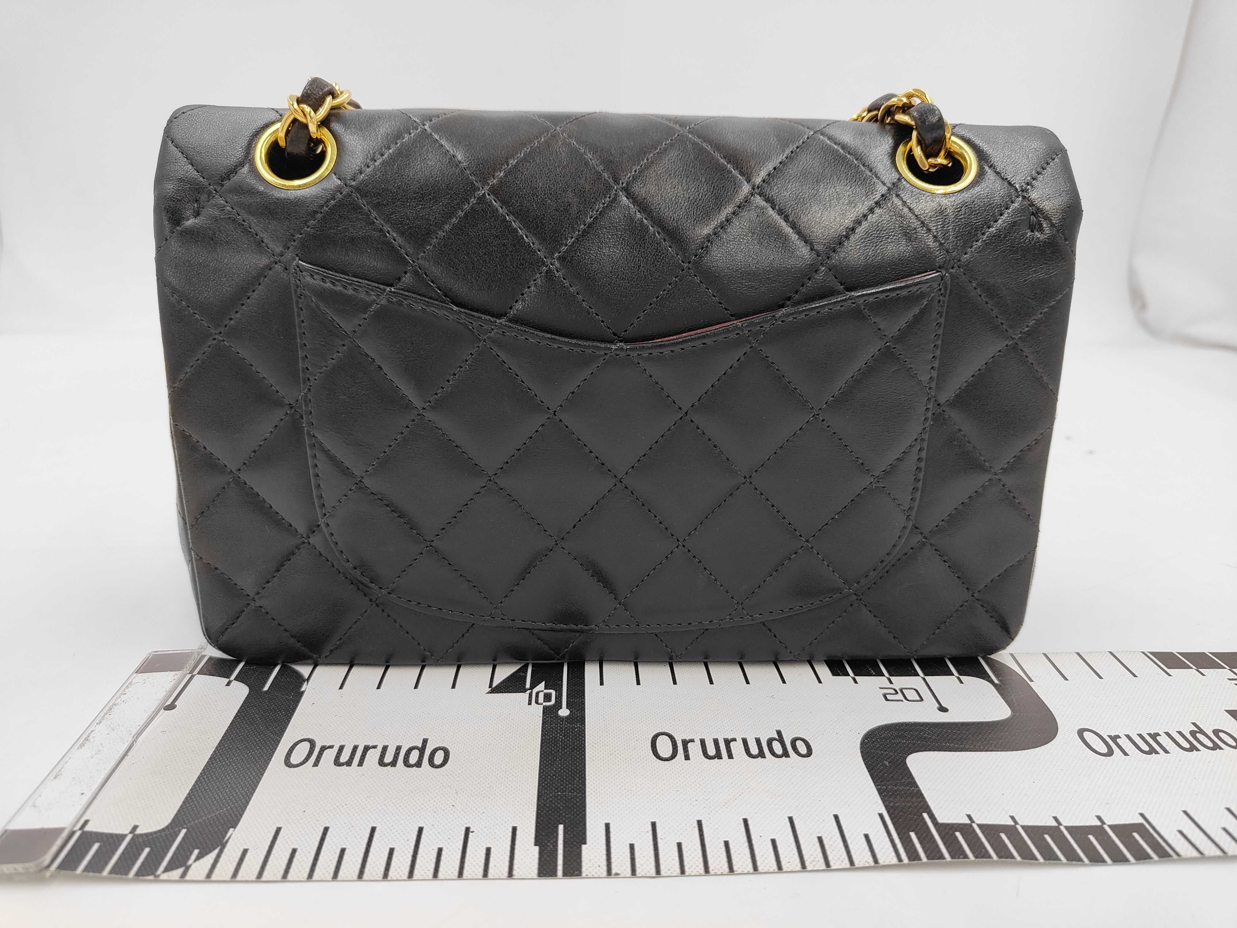 Matelassé 23 Double Flap Double Chain Lambskin Shoulder Bag — view 2