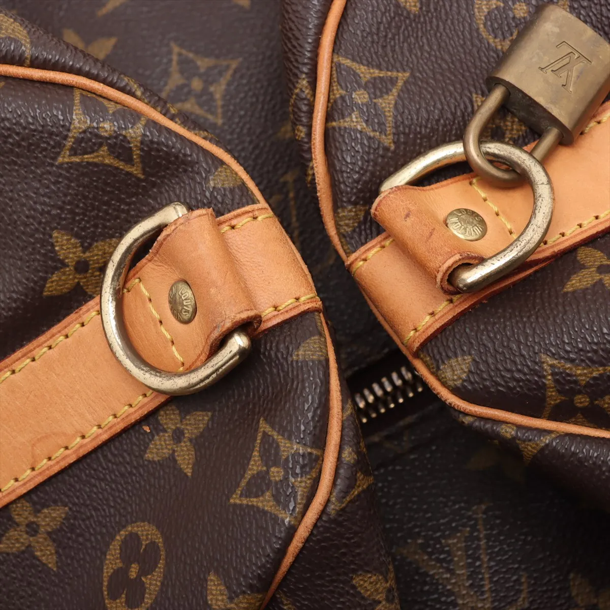 Monogram Keepall Bandouliere 55 M41414 FL0050 Brown — view 11