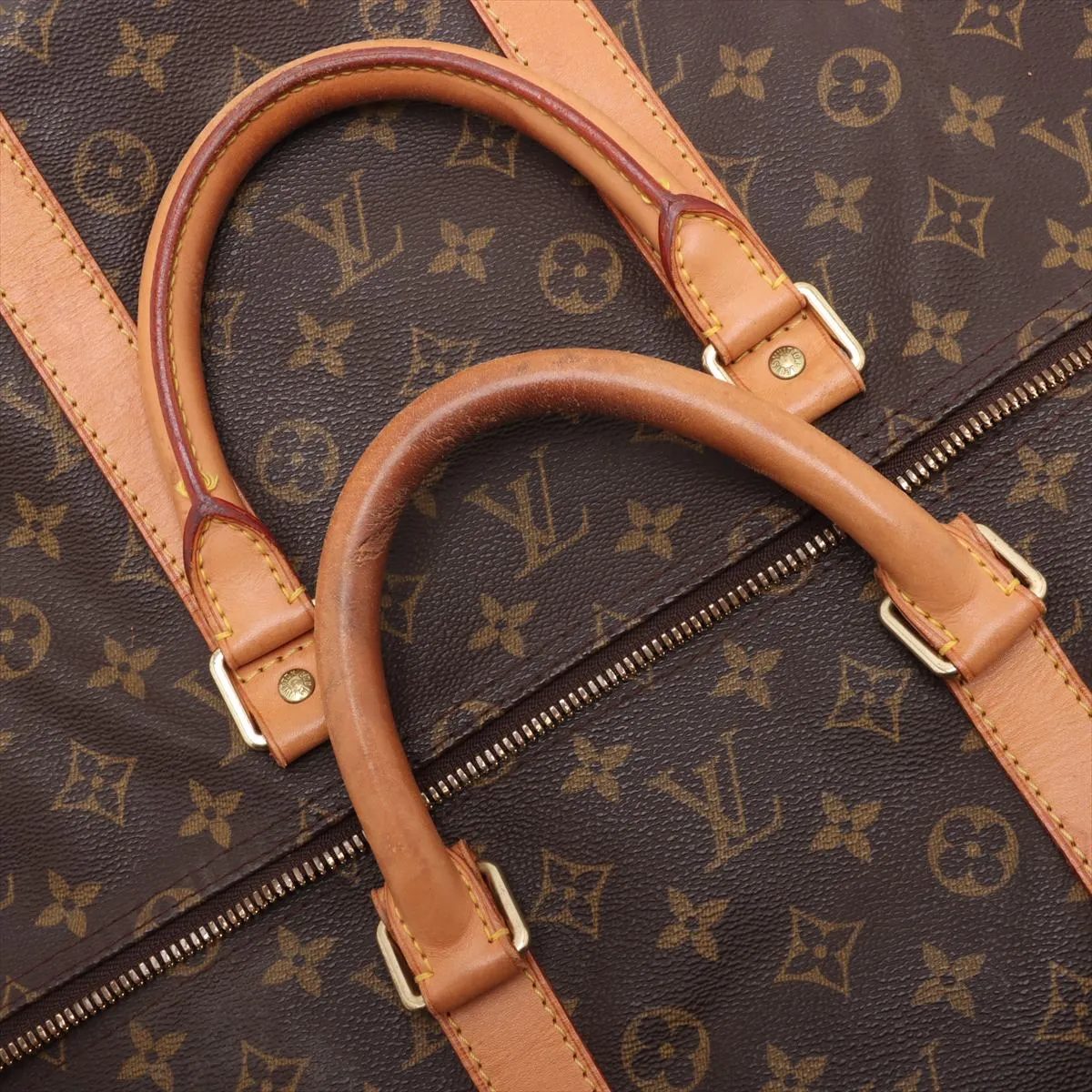 Monogram Keepall Bandouliere 55 M41414 FL0050 Brown — view 12