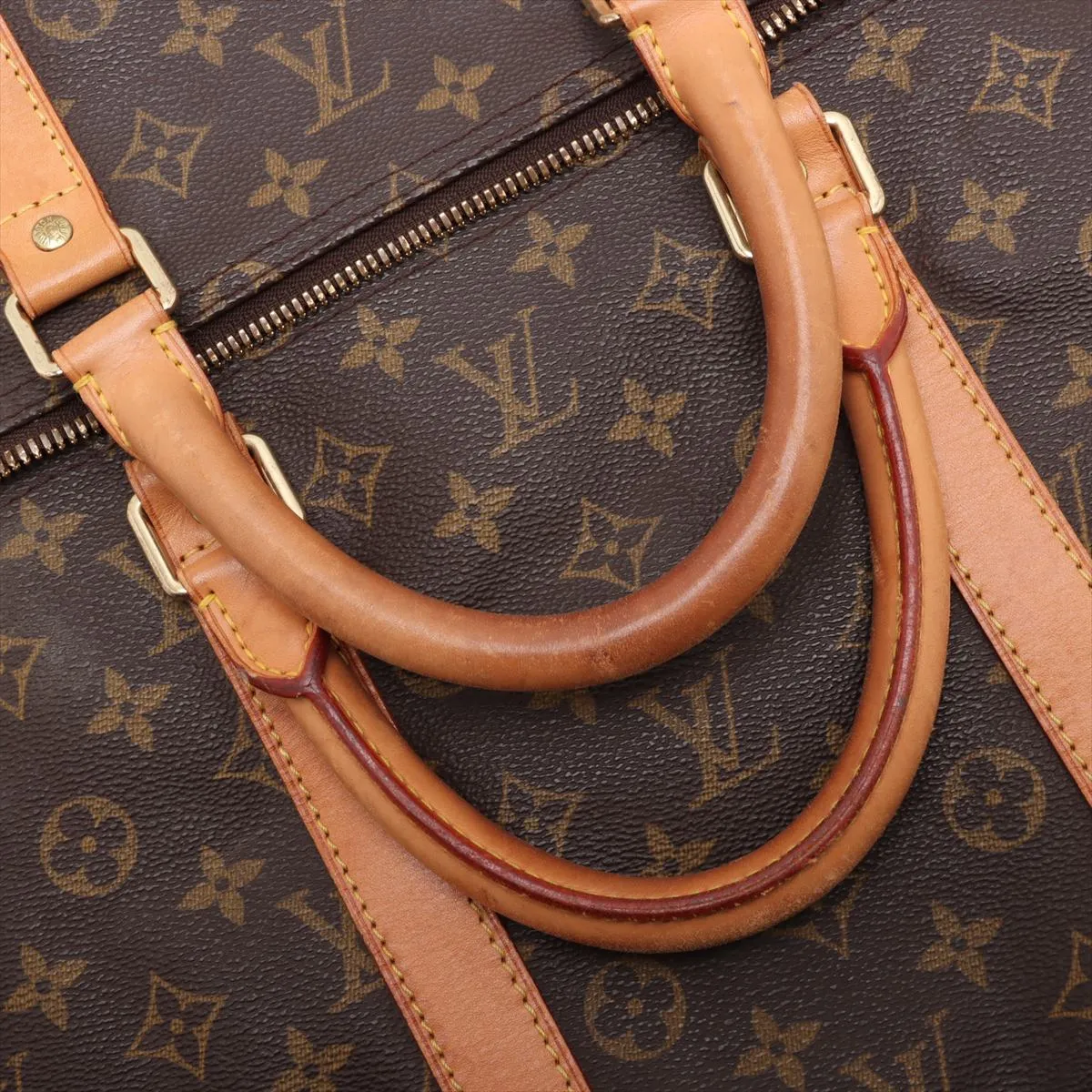 Monogram Keepall Bandouliere 55 M41414 FL0050 Brown — view 13