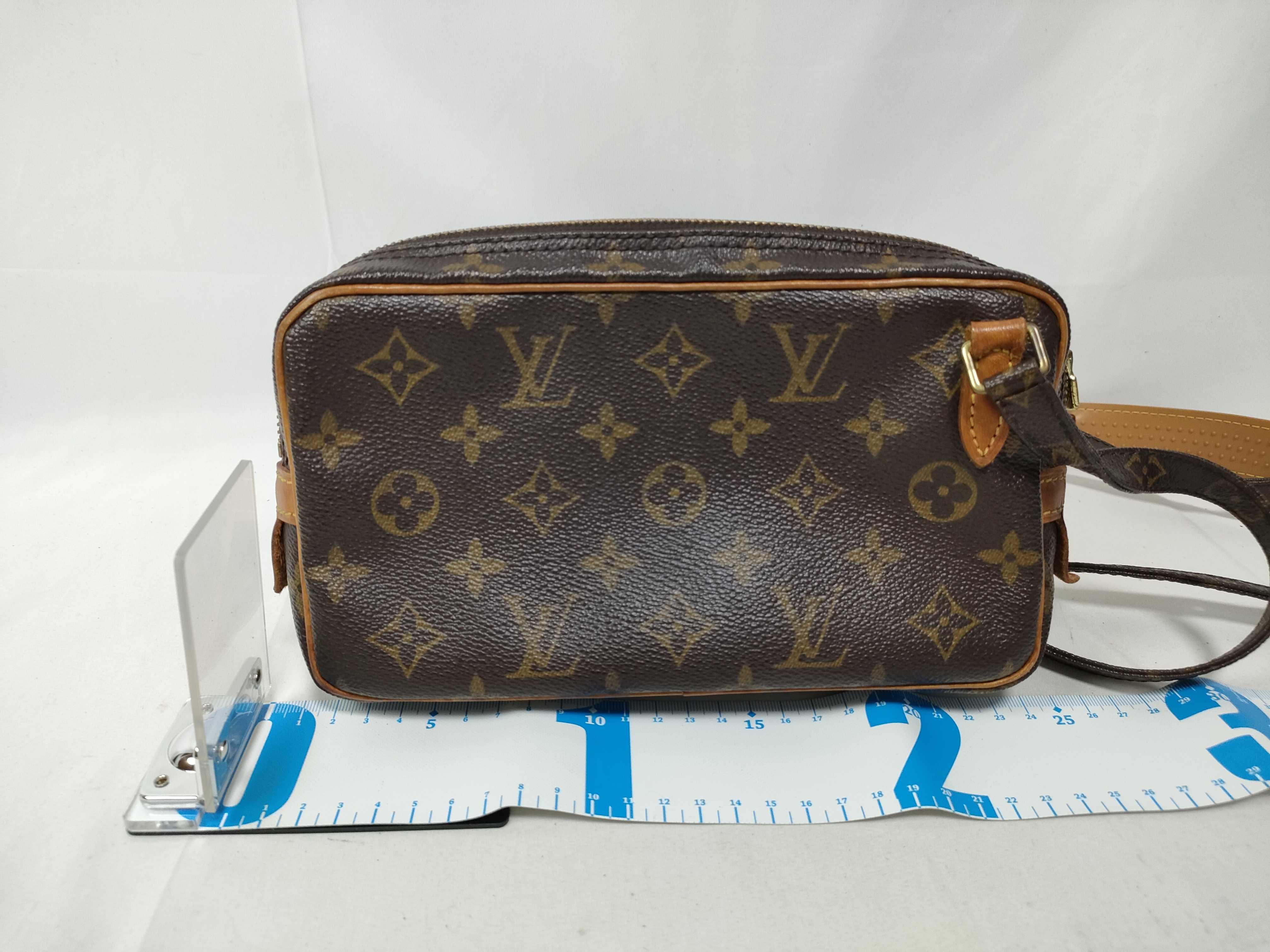 Monogram Louis Vuitton Monogram Marly Handriere Shoulder Bag — view 2