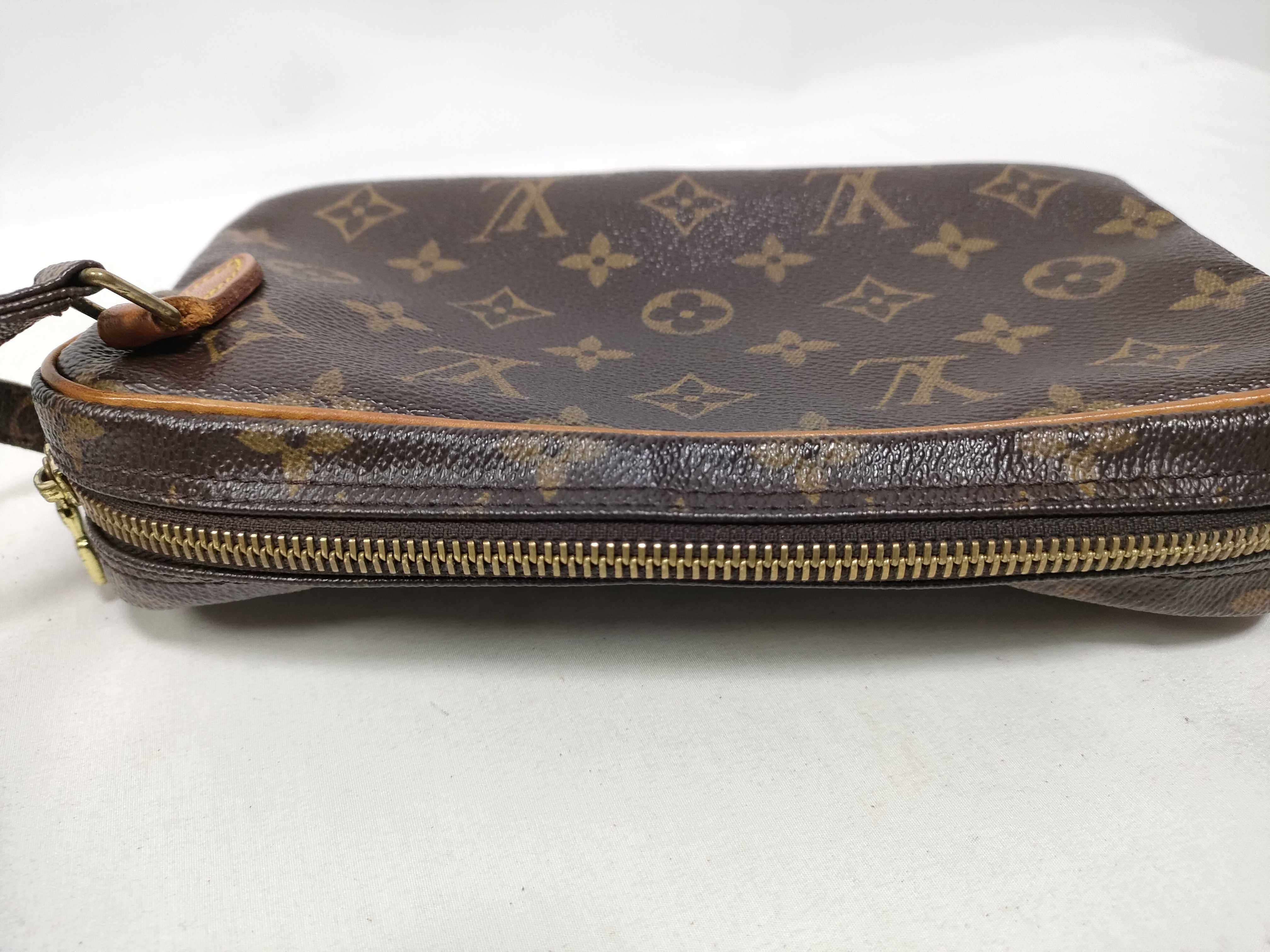 Monogram Louis Vuitton Monogram Marly Handriere Shoulder Bag — view 12