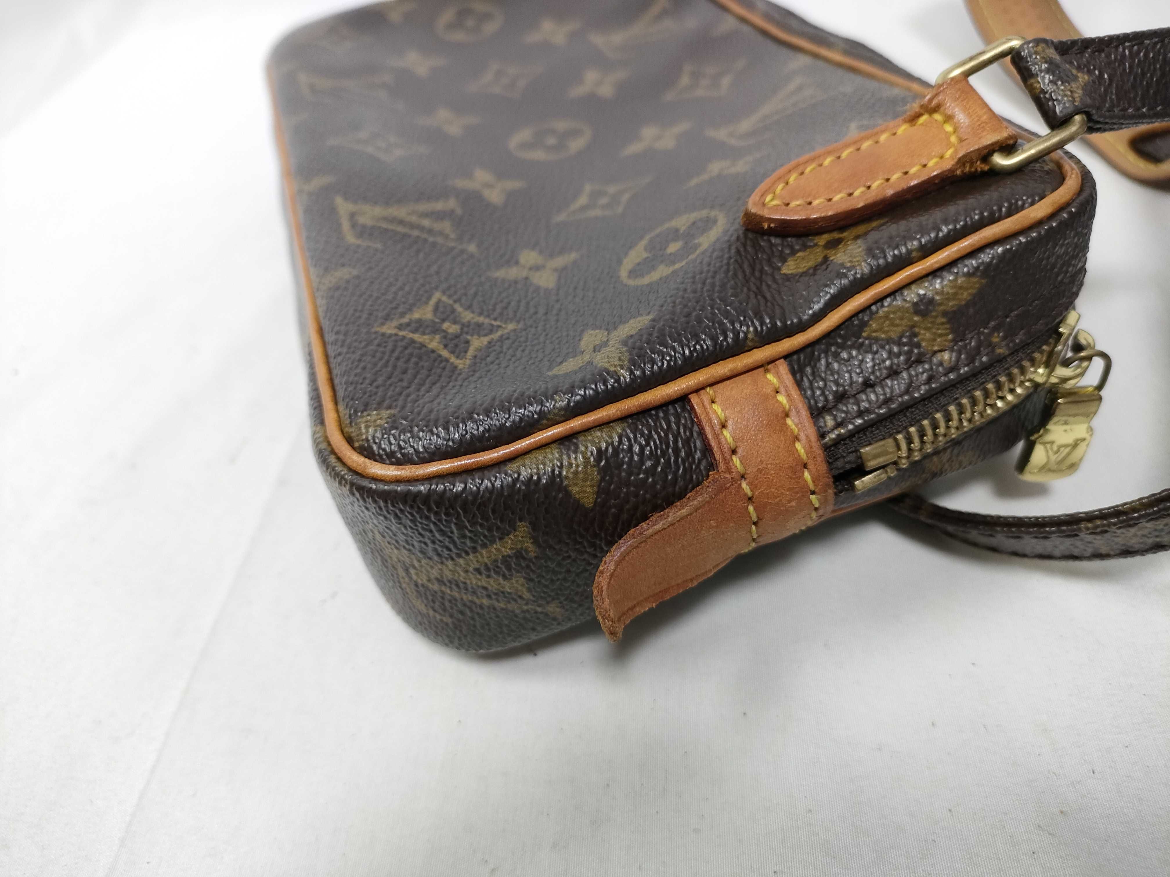 Monogram Louis Vuitton Monogram Marly Handriere Shoulder Bag — view 7