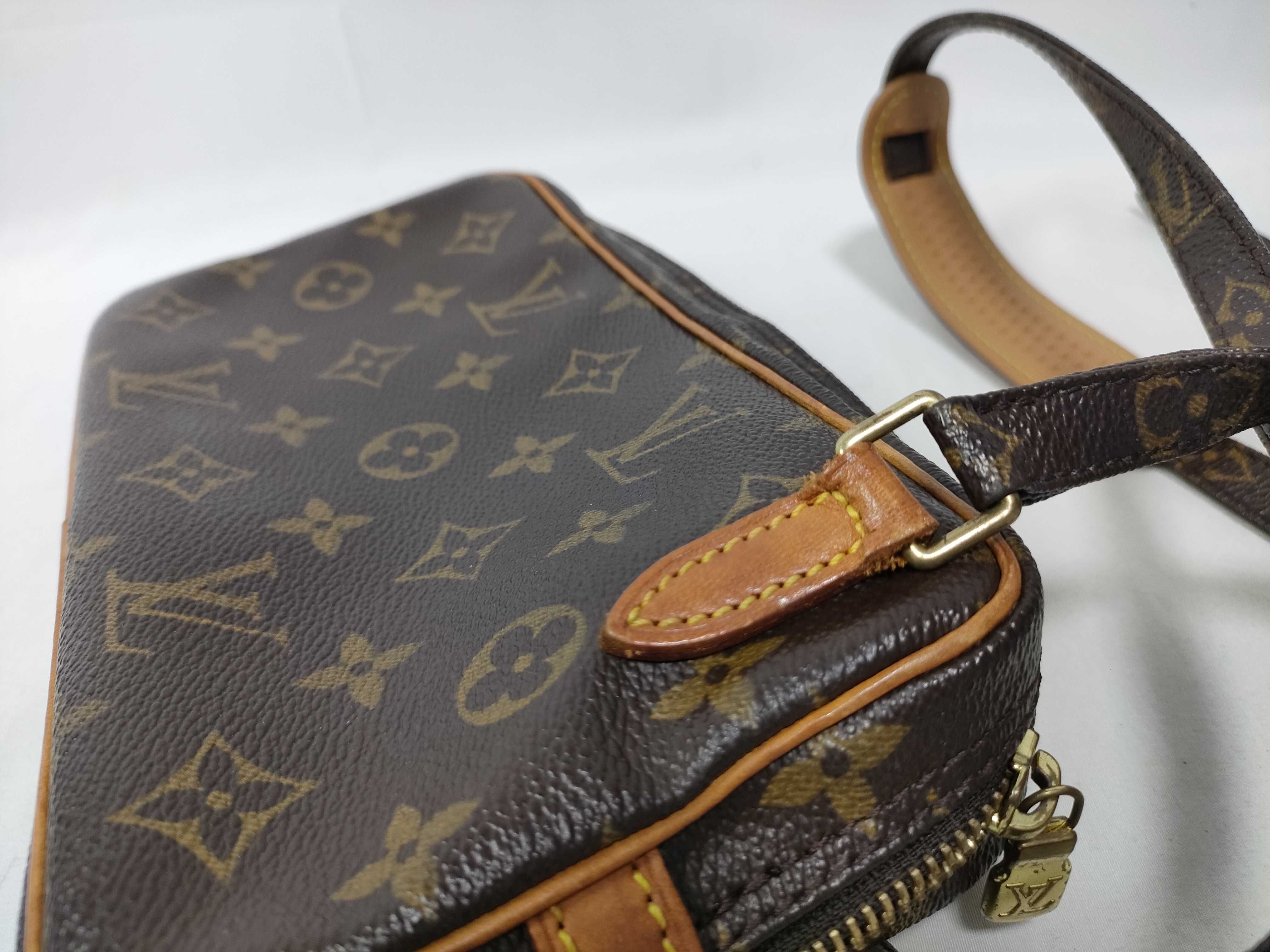 Monogram Louis Vuitton Monogram Marly Handriere Shoulder Bag — view 8