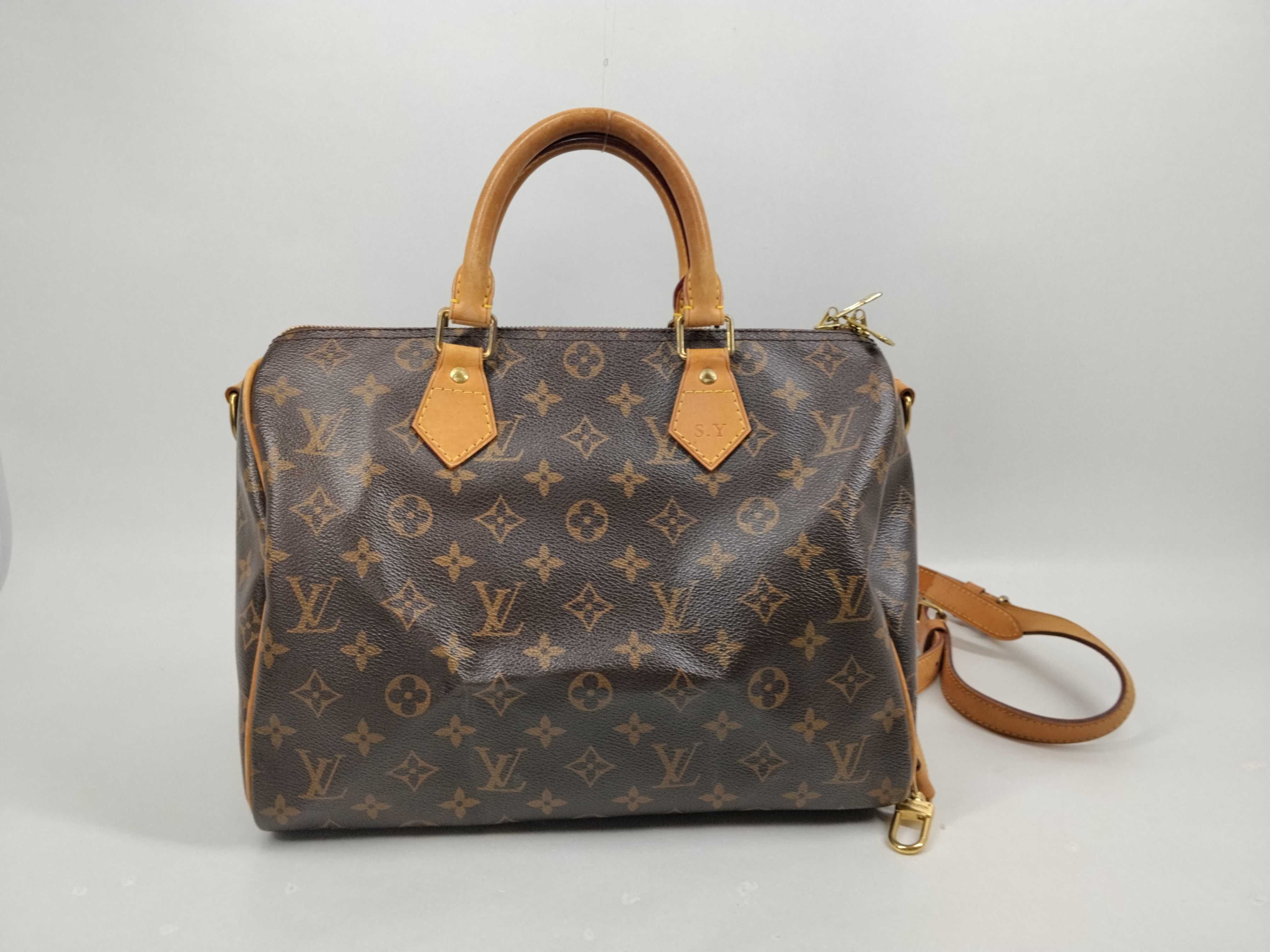Monogram Bandoulière 30 2-Way Shoulder Boston Bag