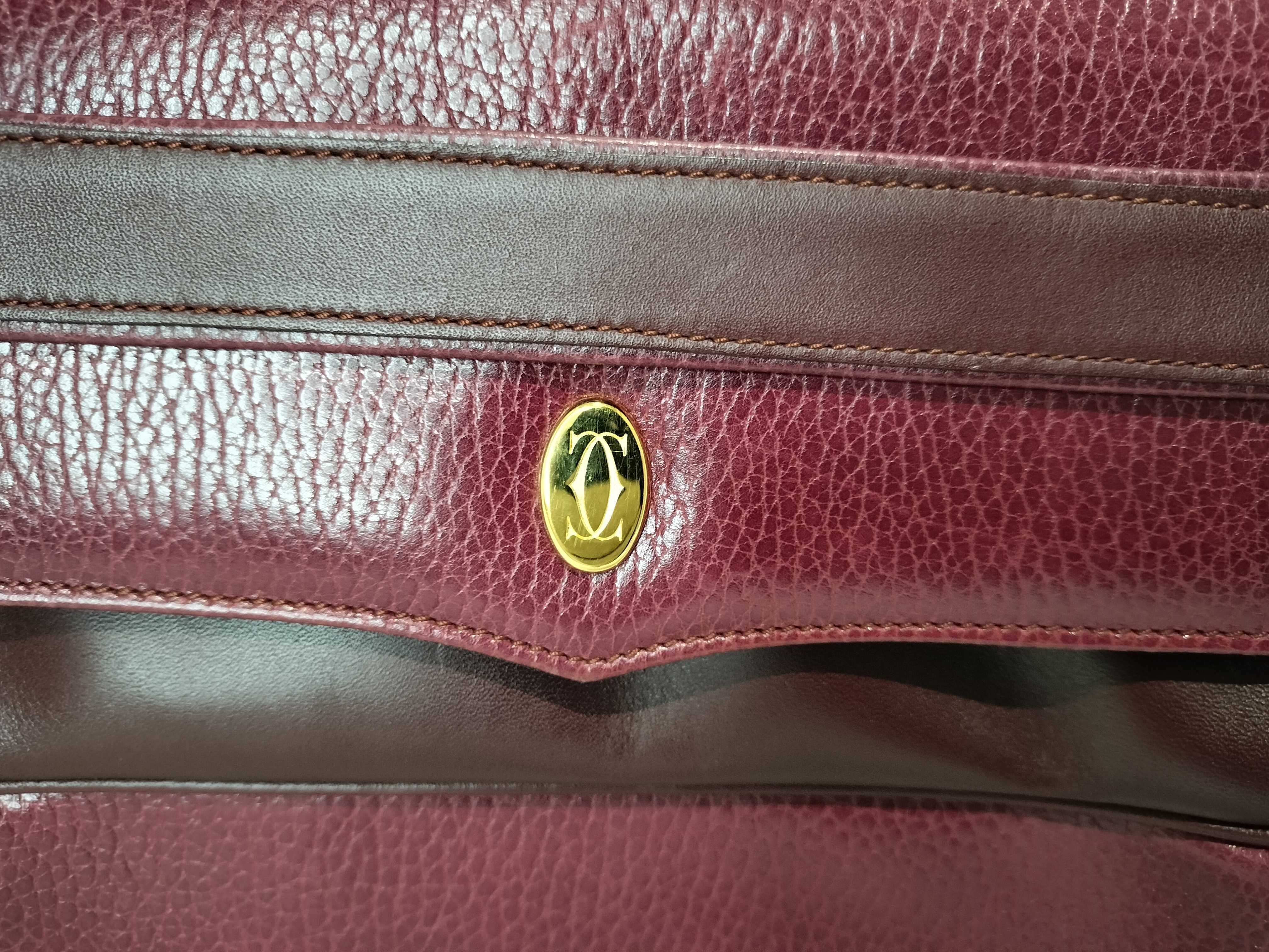 Must Line Clutch Bag, Bordeaux, Second Bag — view 2