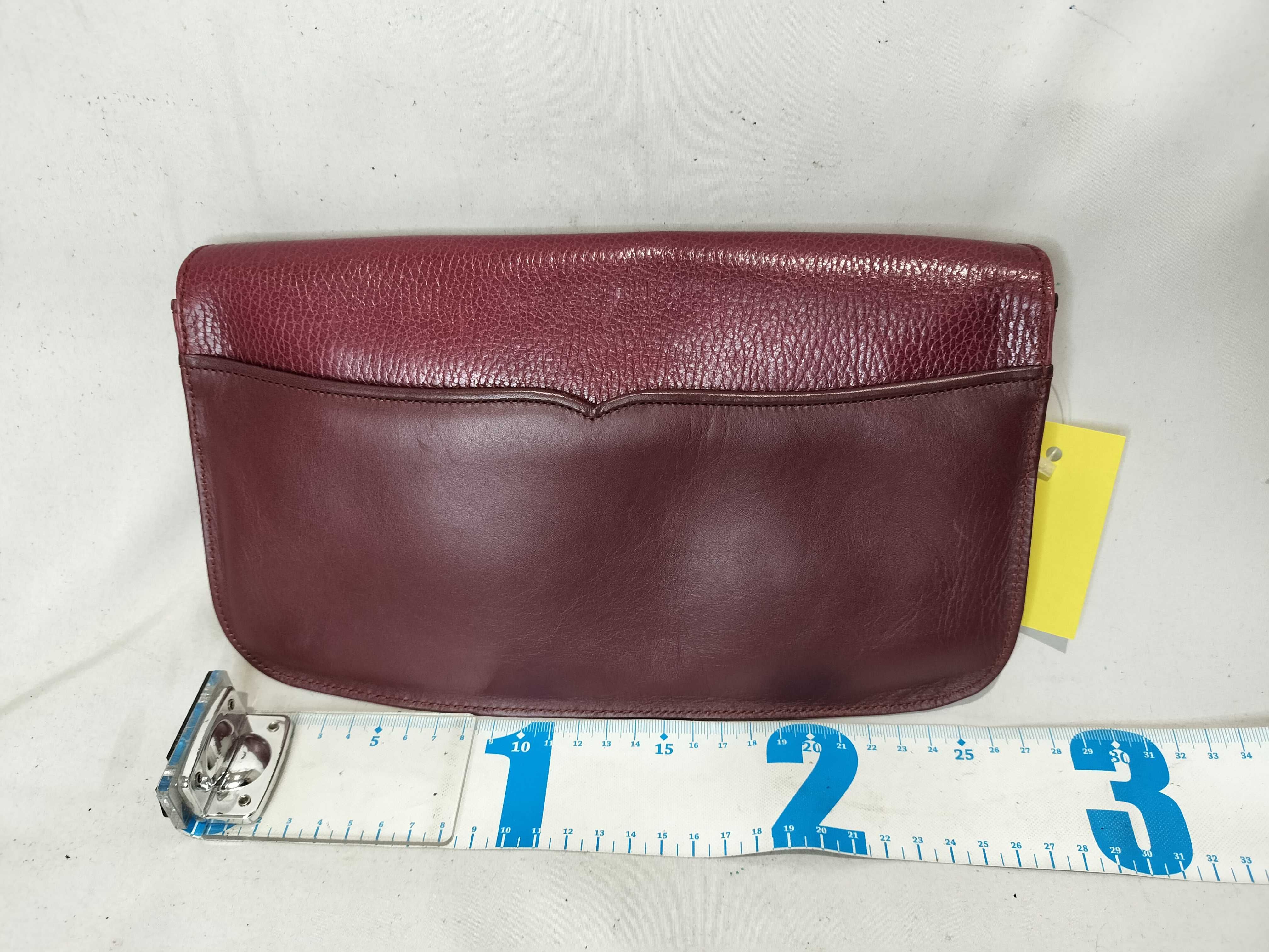 Must Line Clutch Bag, Bordeaux, Second Bag — view 3