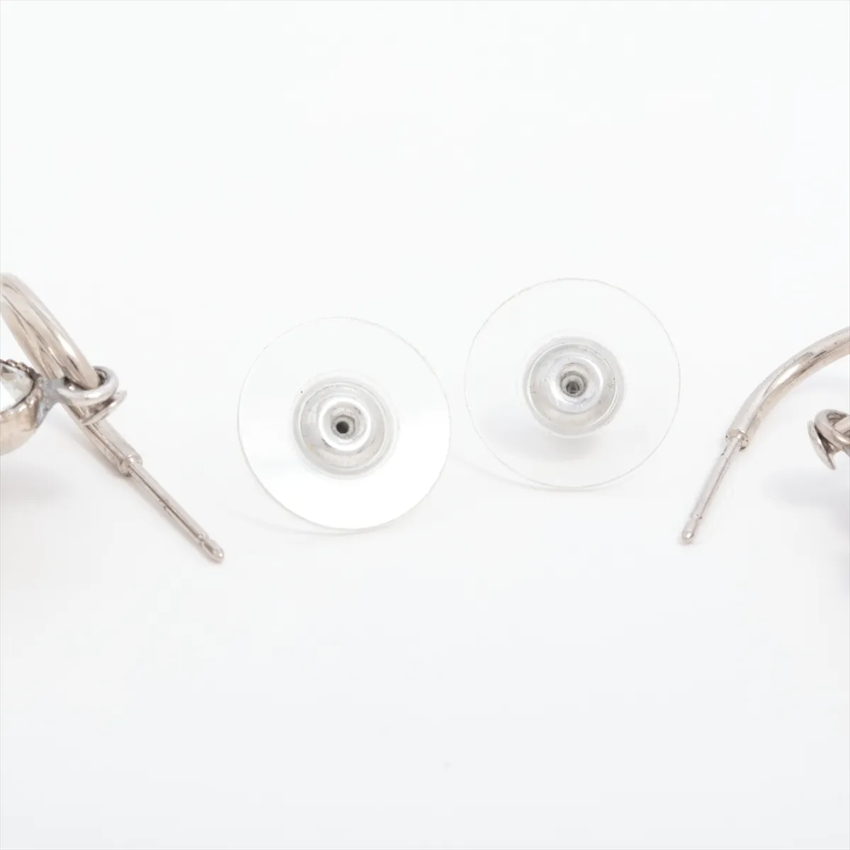 Cocomark 09C Earrings (for both ears) GP x Rhinestone Silver — view 4