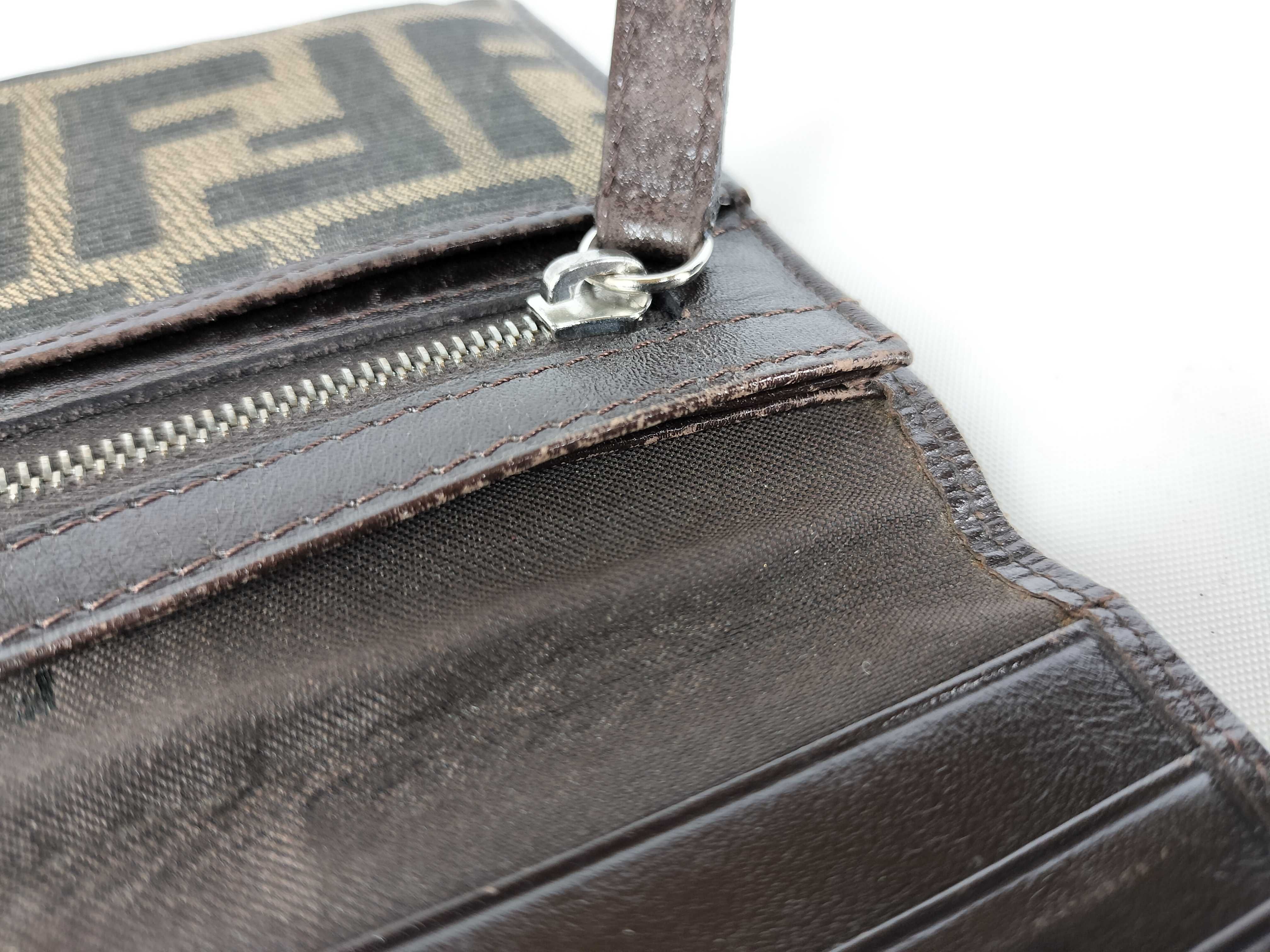 Zucca pattern Zucca F clasp long wallet — view 12