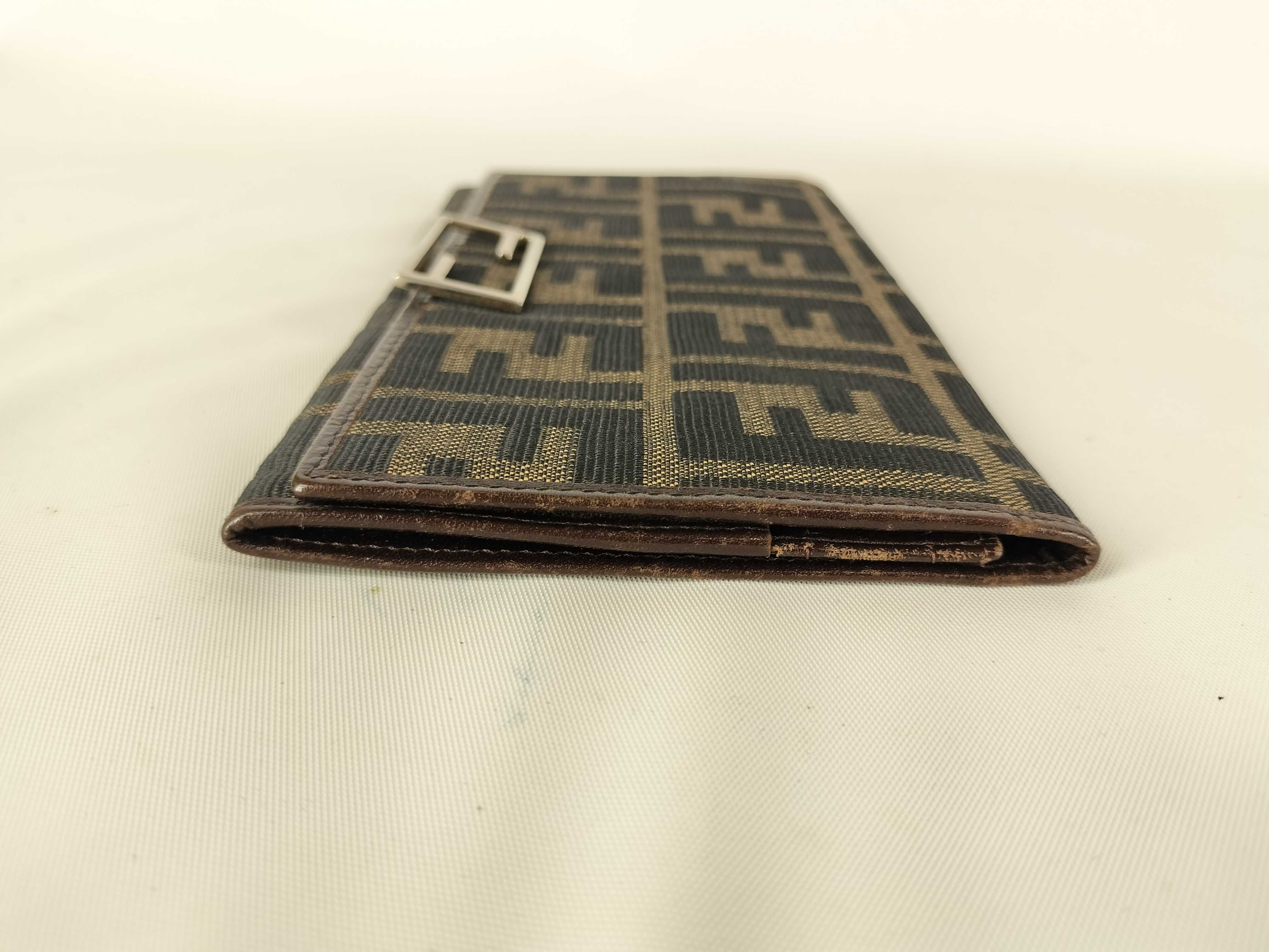 Zucca pattern Zucca F clasp long wallet — view 3