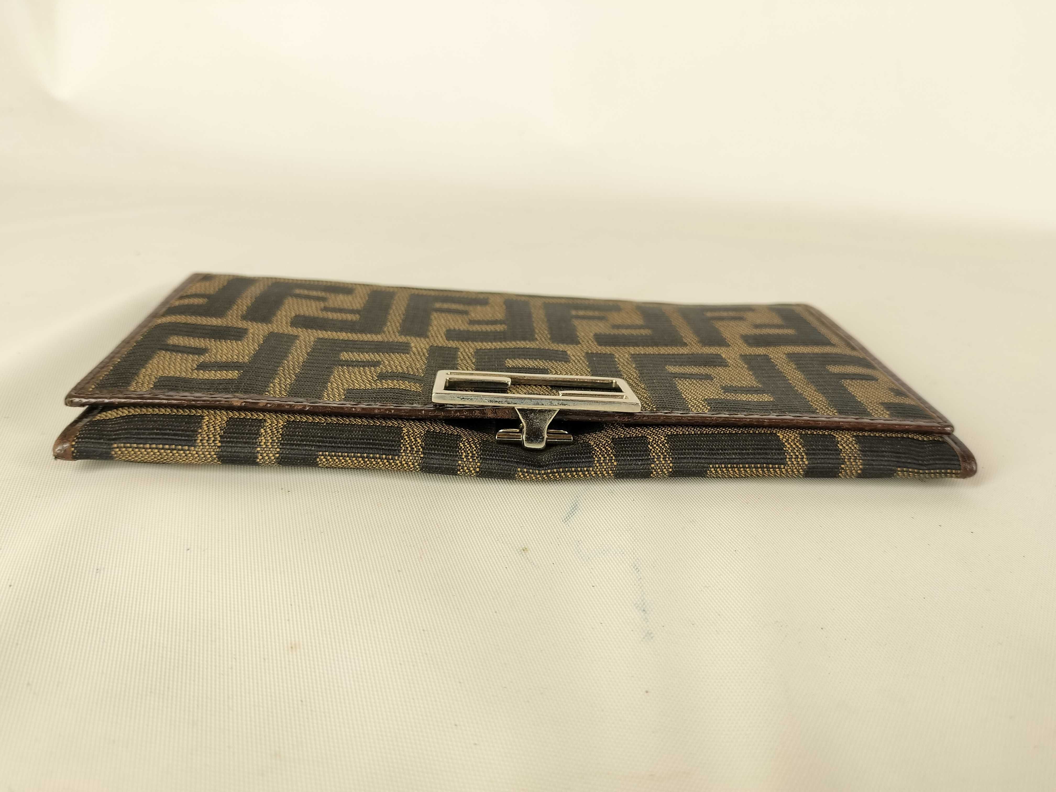Zucca pattern Zucca F clasp long wallet — view 4