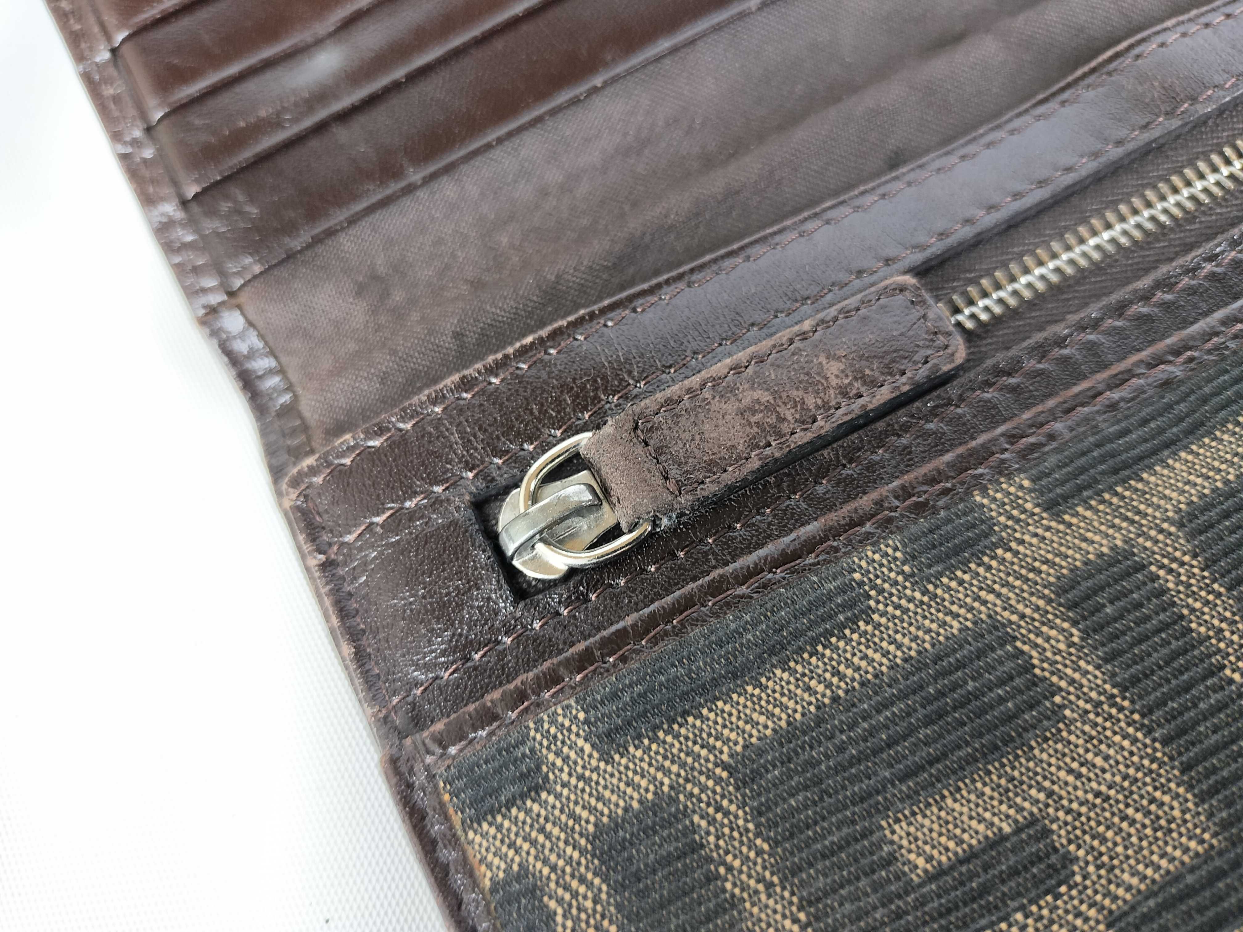 Zucca pattern Zucca F clasp long wallet — view 8
