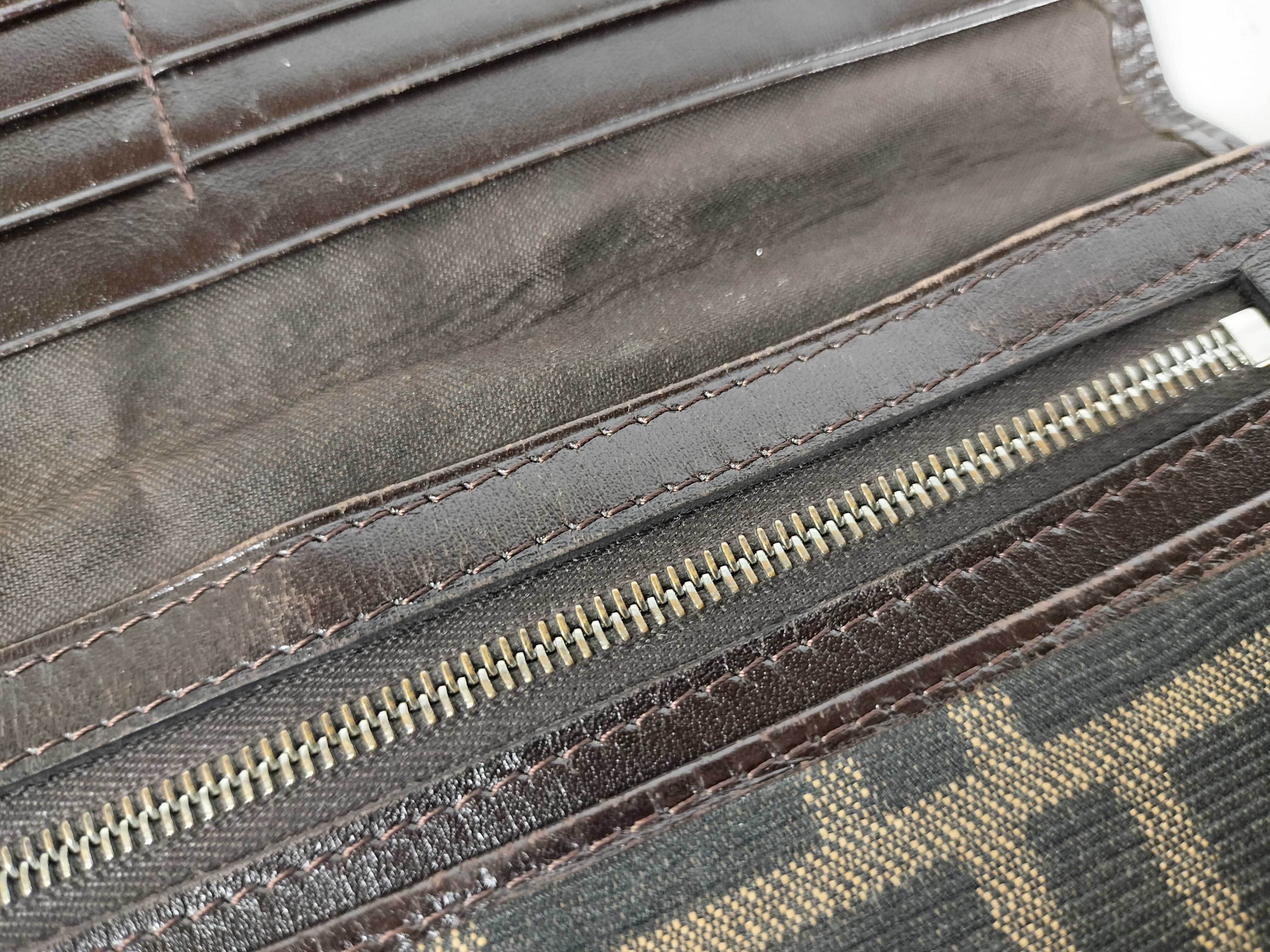 Zucca pattern Zucca F clasp long wallet — view 9