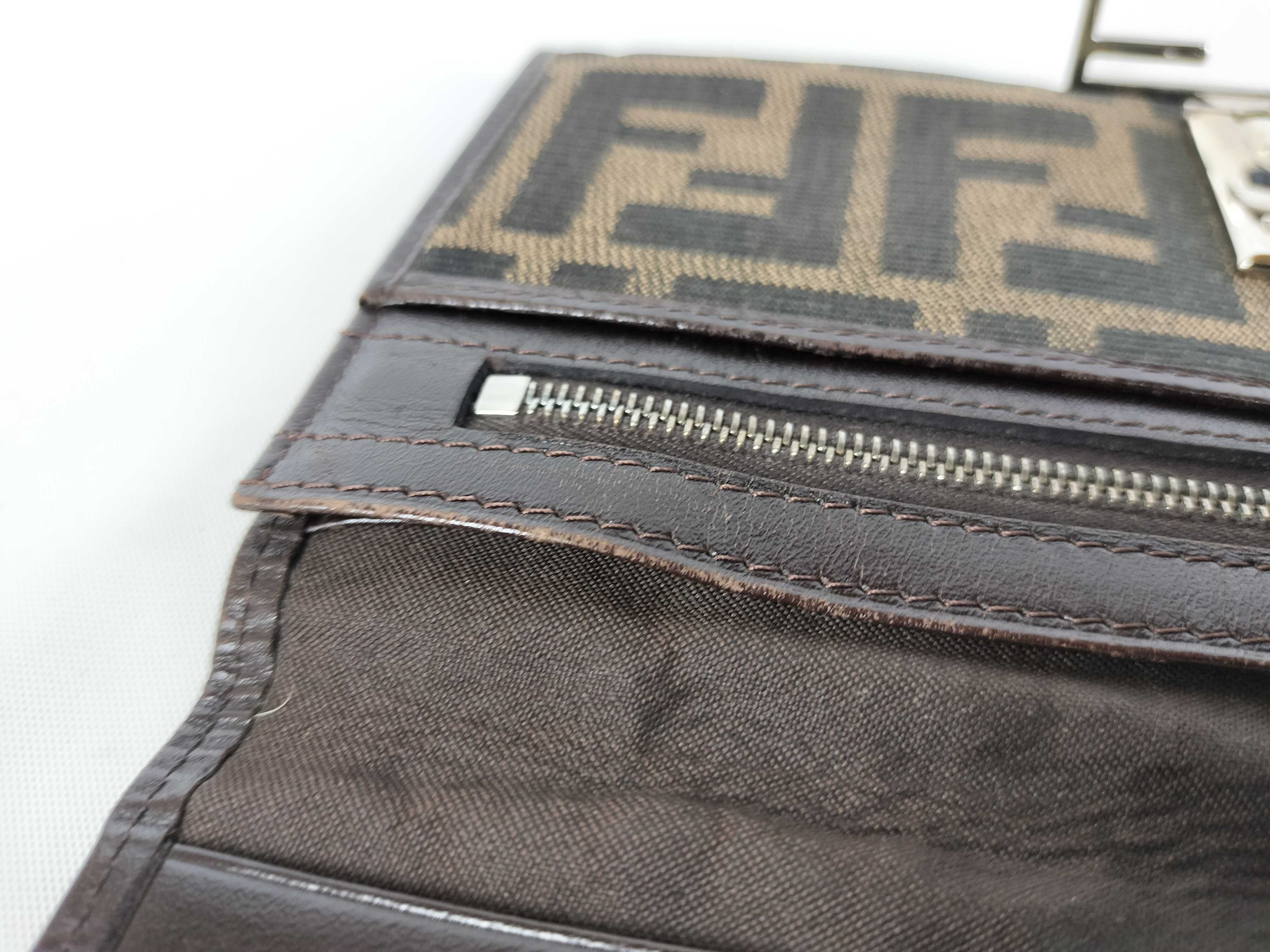 Zucca pattern Zucca F clasp long wallet — view 10