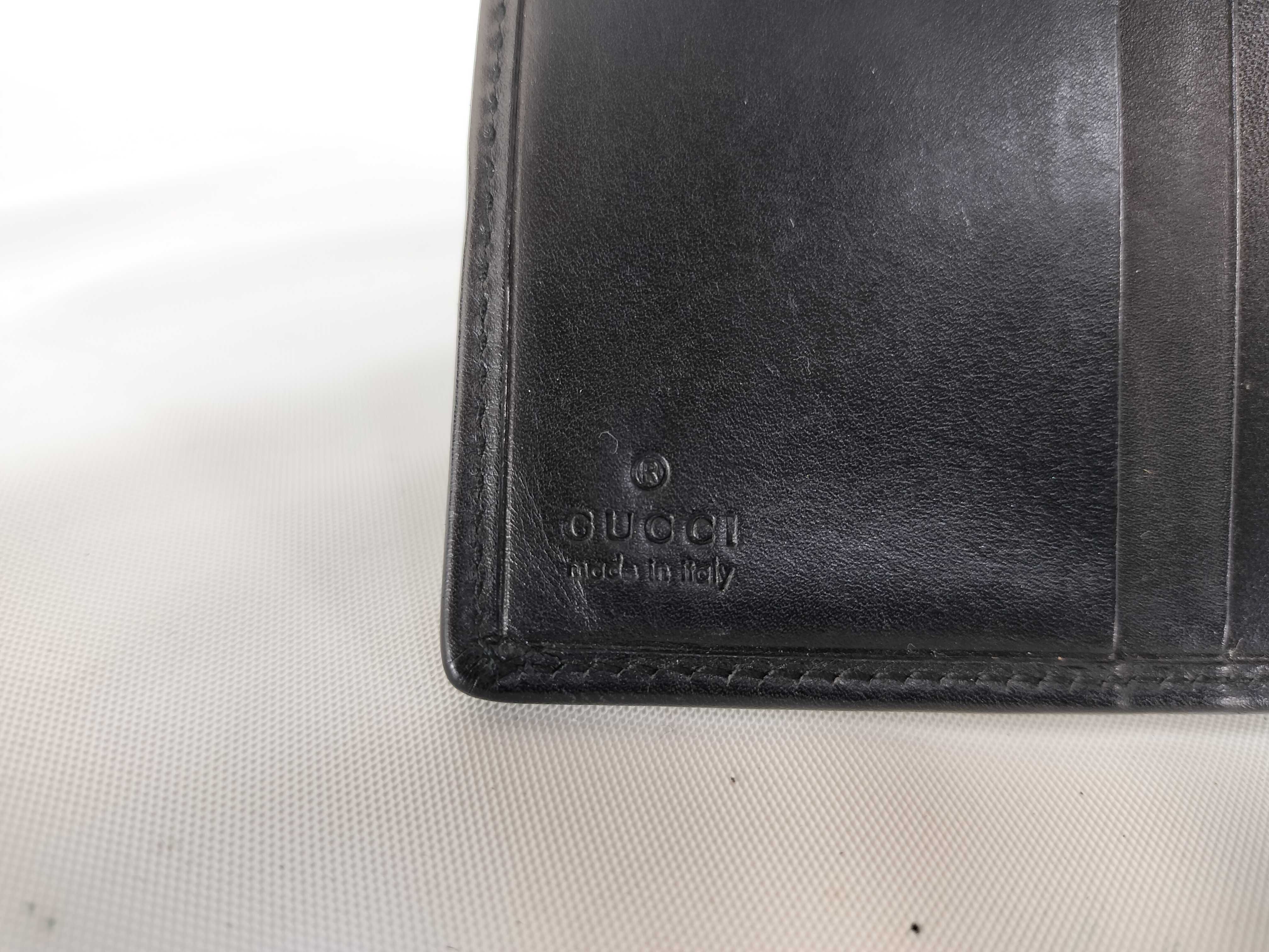 W-hook black wallet — view 6