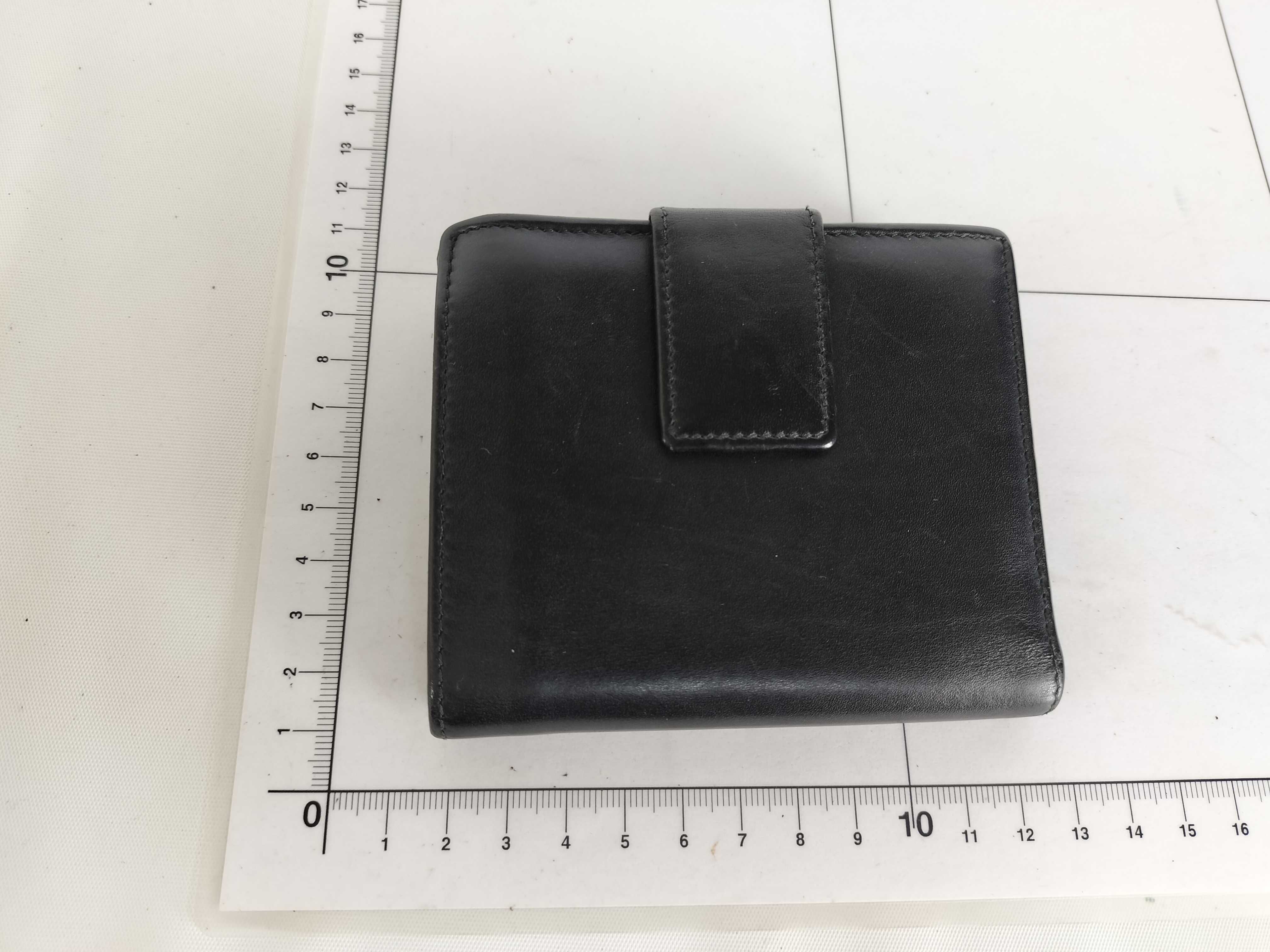W-hook black wallet — view 10