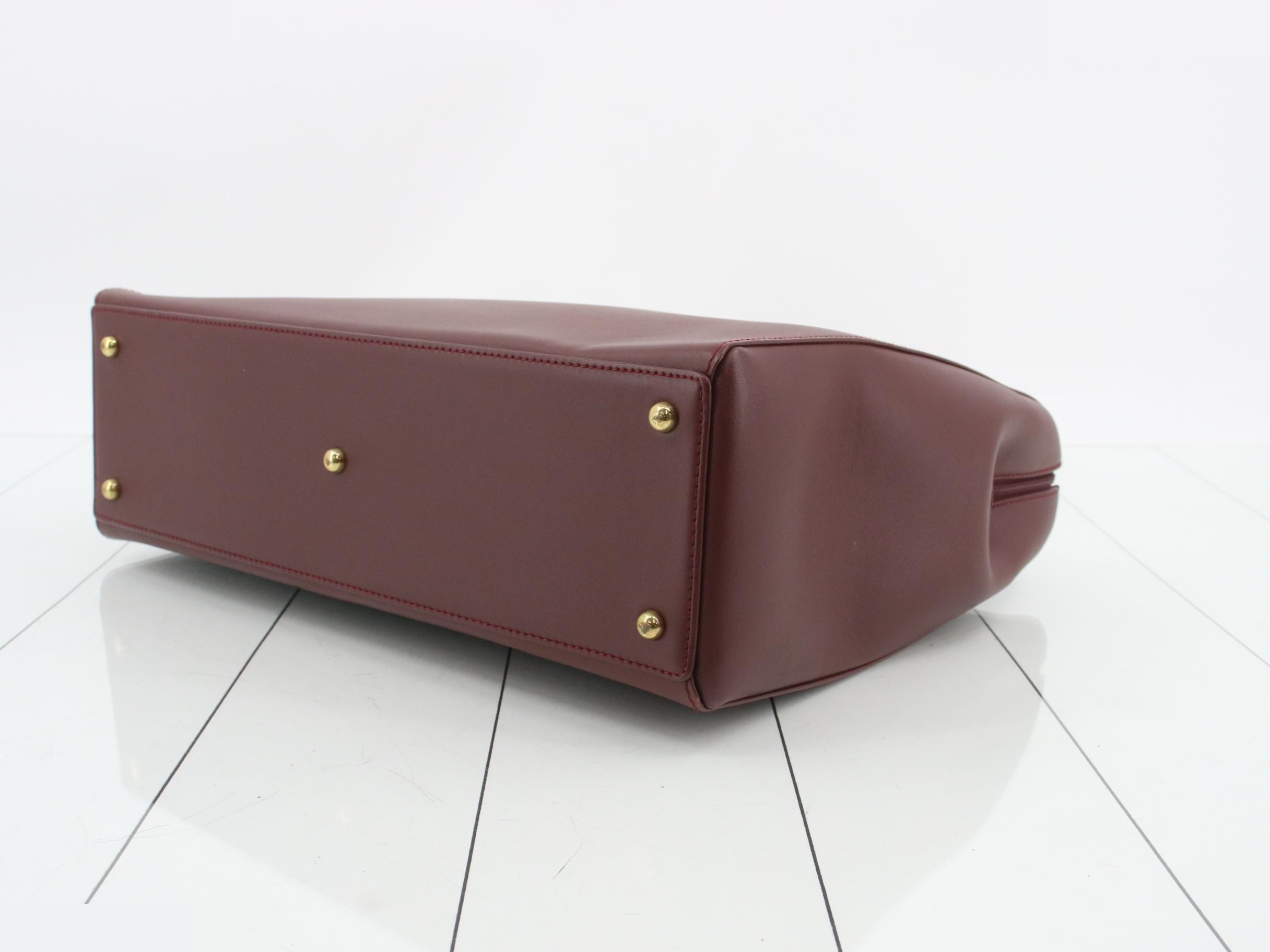 Tote bag, burgundy — view 6