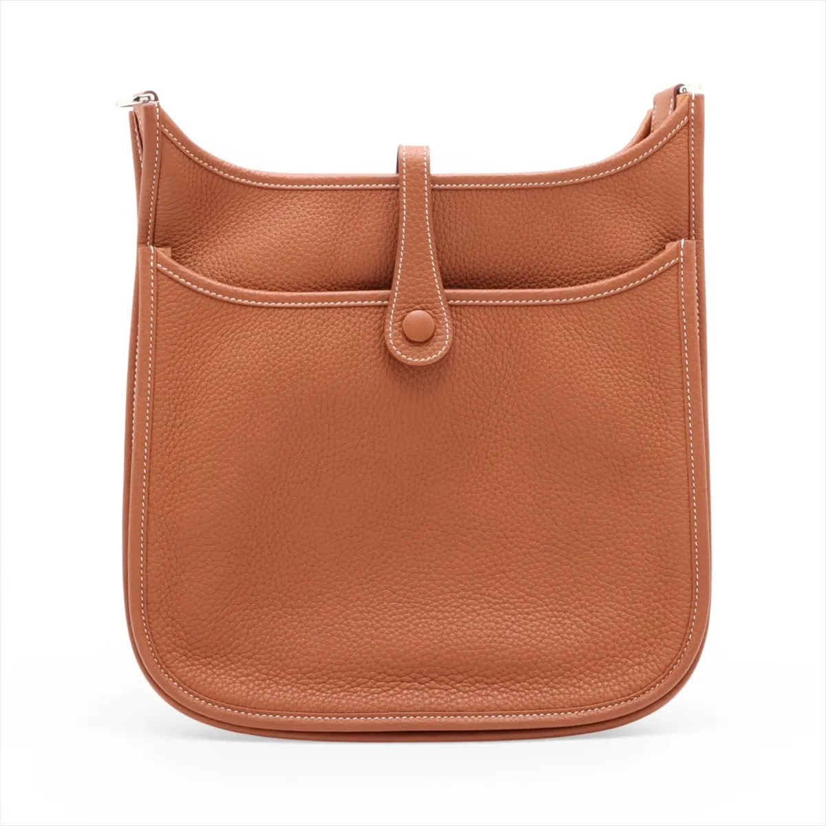 Evelyne 3 29 PM Taurillon Clemence Gold Silver Hardware T:2015 — view 2
