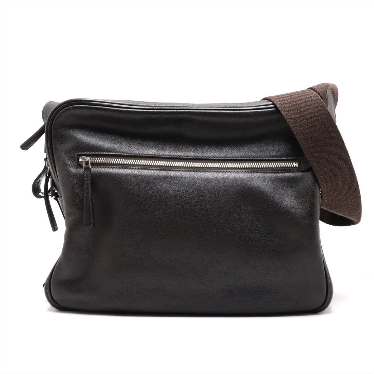 Sac Eb Reporter Evergrain Brown Silver Hardware P:2012