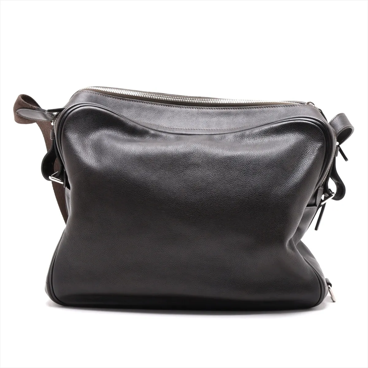 Sac Eb Reporter Evergrain Brown Silver Hardware P:2012 — view 2