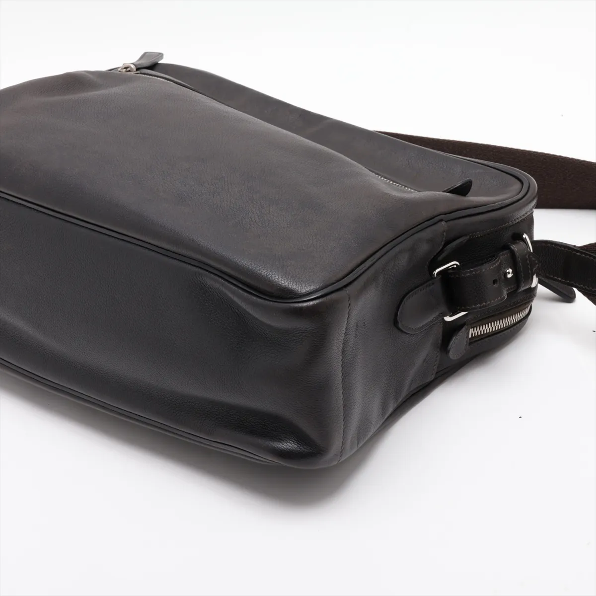 Sac Eb Reporter Evergrain Brown Silver Hardware P:2012 — view 3
