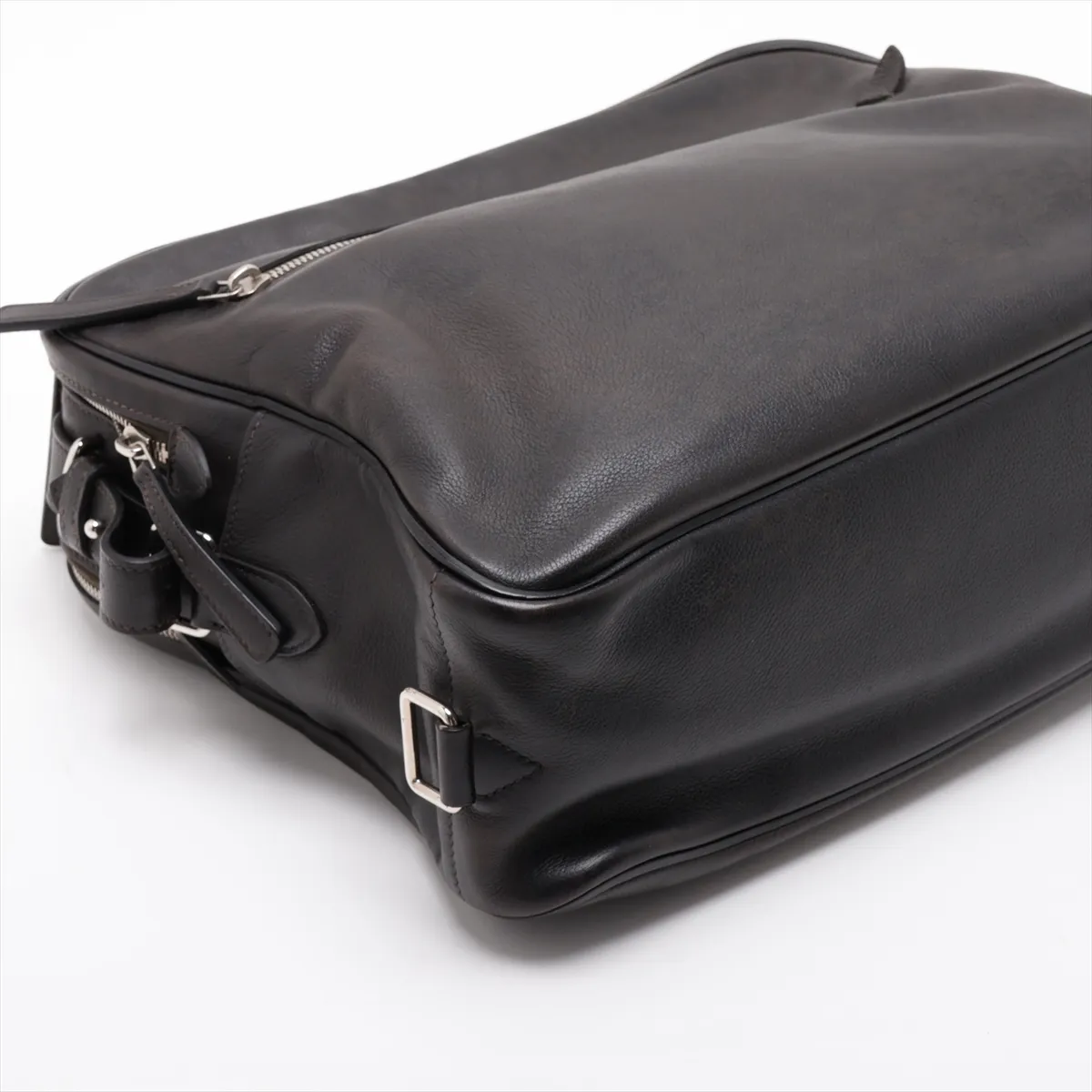 Sac Eb Reporter Evergrain Brown Silver Hardware P:2012 — view 4