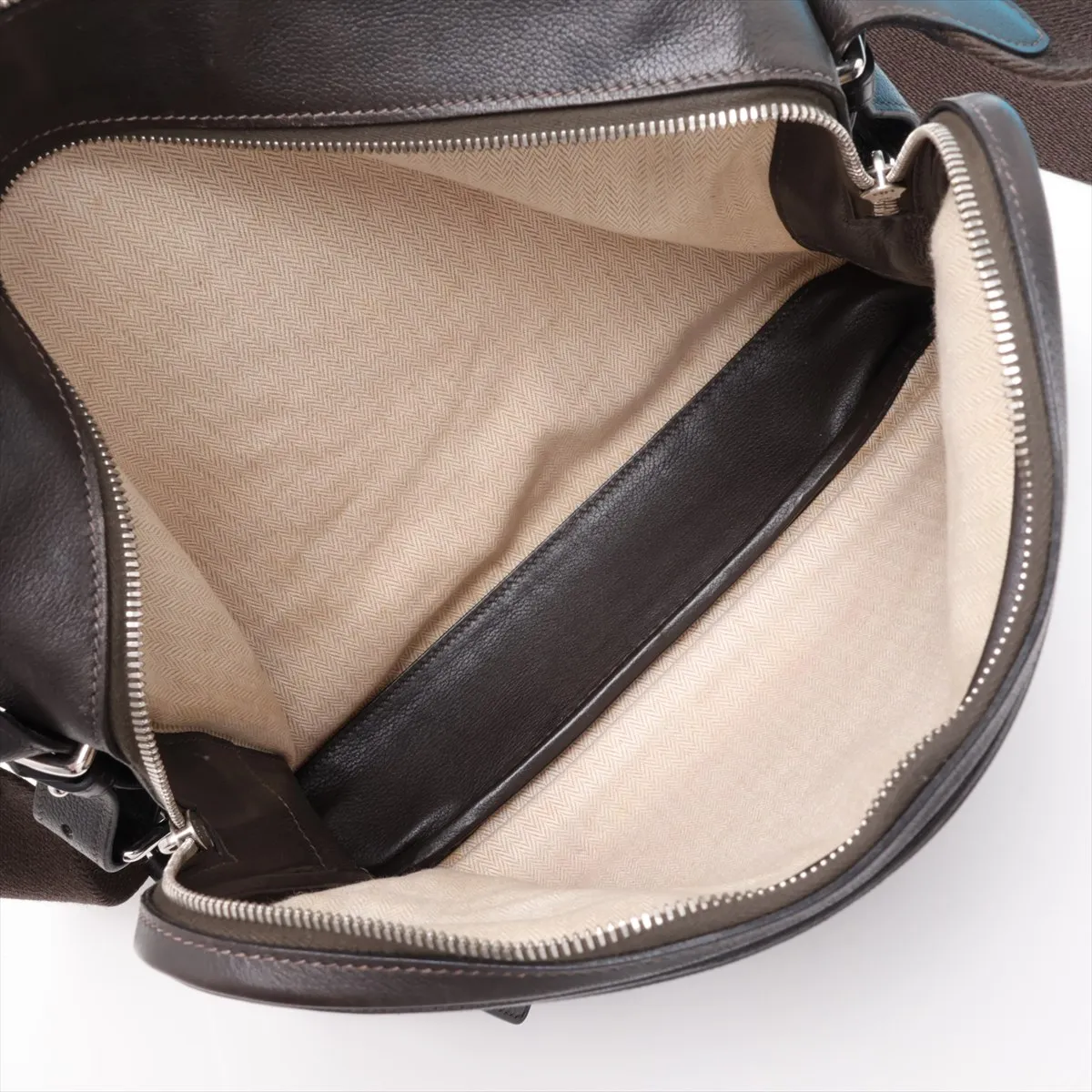 Sac Eb Reporter Evergrain Brown Silver Hardware P:2012 — view 7