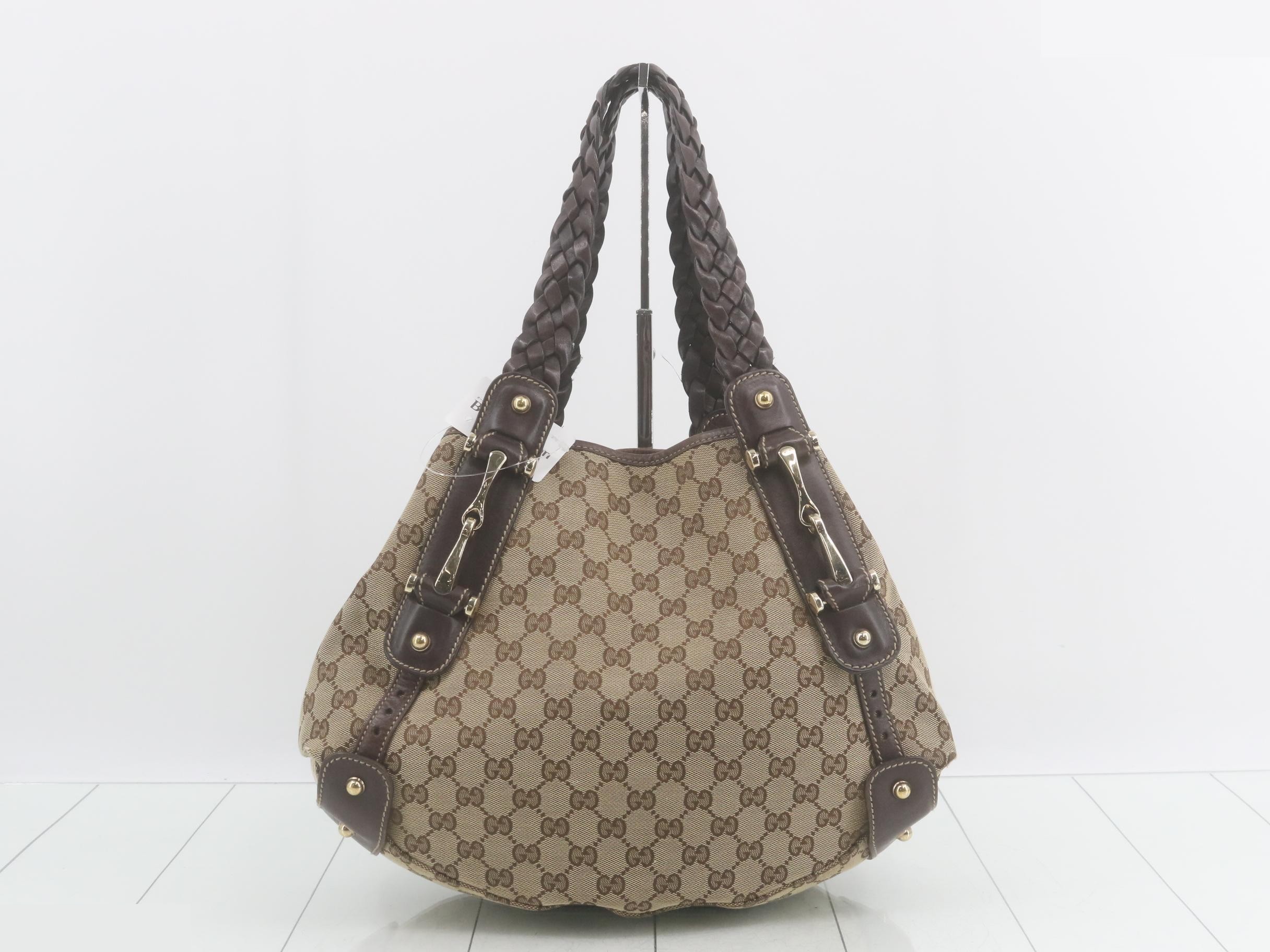 GG Canvas (Bag) - Horsebit Shoulder Bag — view 2