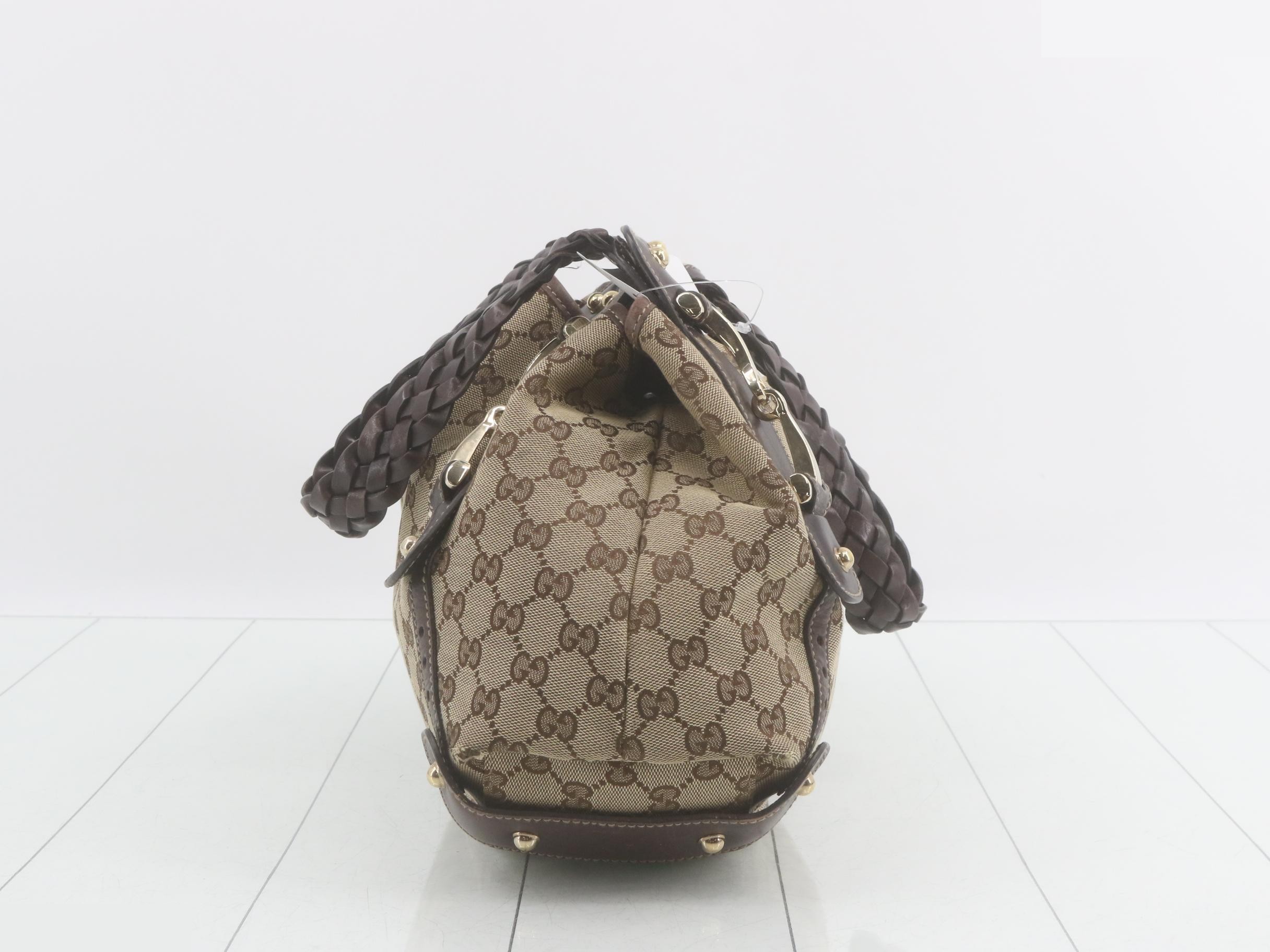 GG Canvas (Bag) - Horsebit Shoulder Bag — view 3