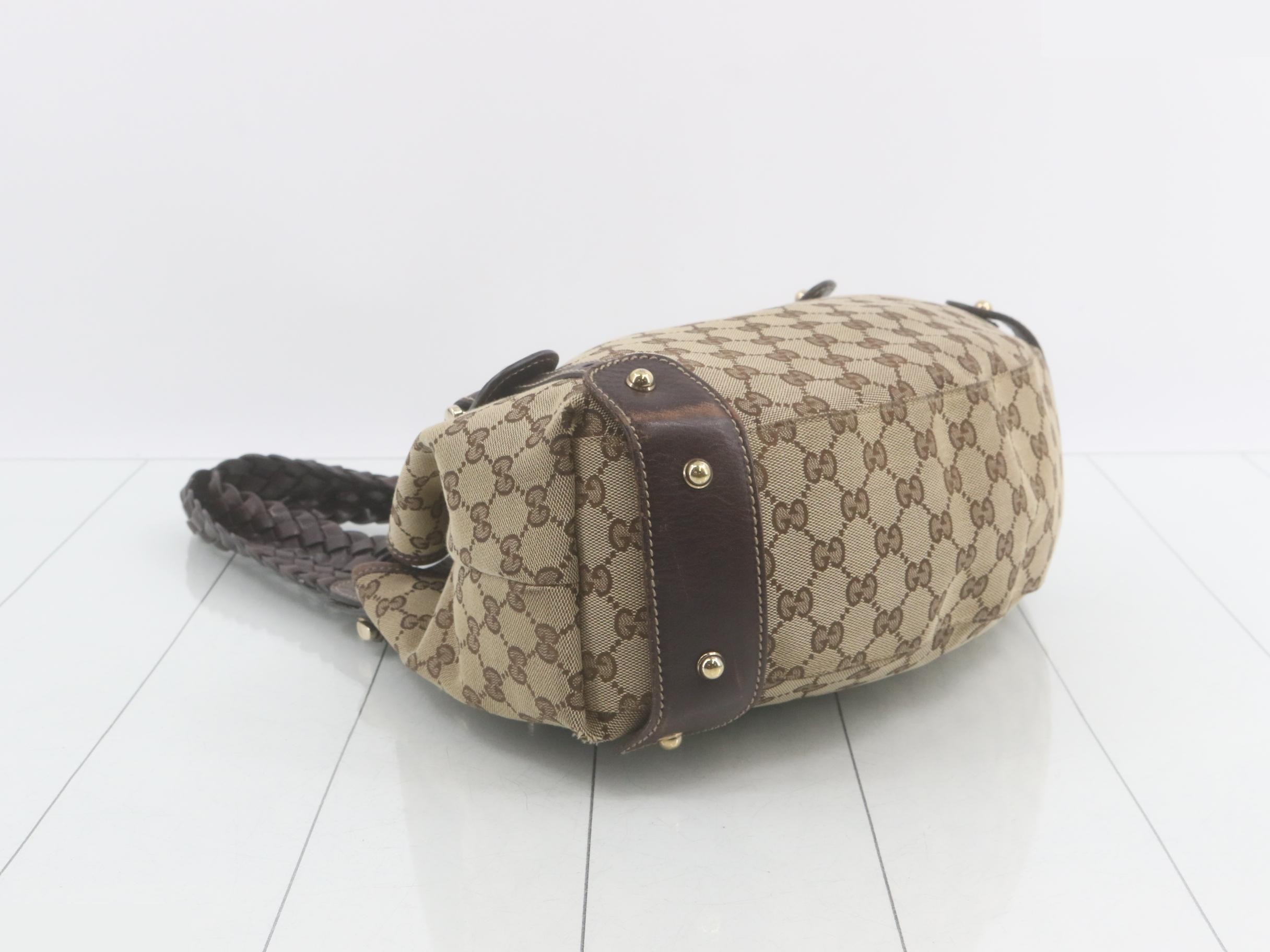 GG Canvas (Bag) - Horsebit Shoulder Bag — view 5